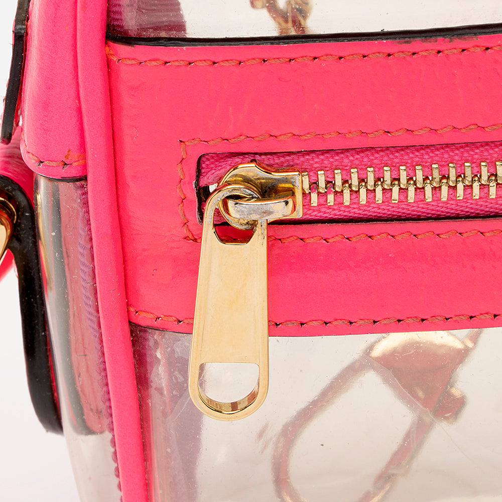 Gucci Leather Transparent Ophidia Mini Shoulder Bag (SHF-20179)