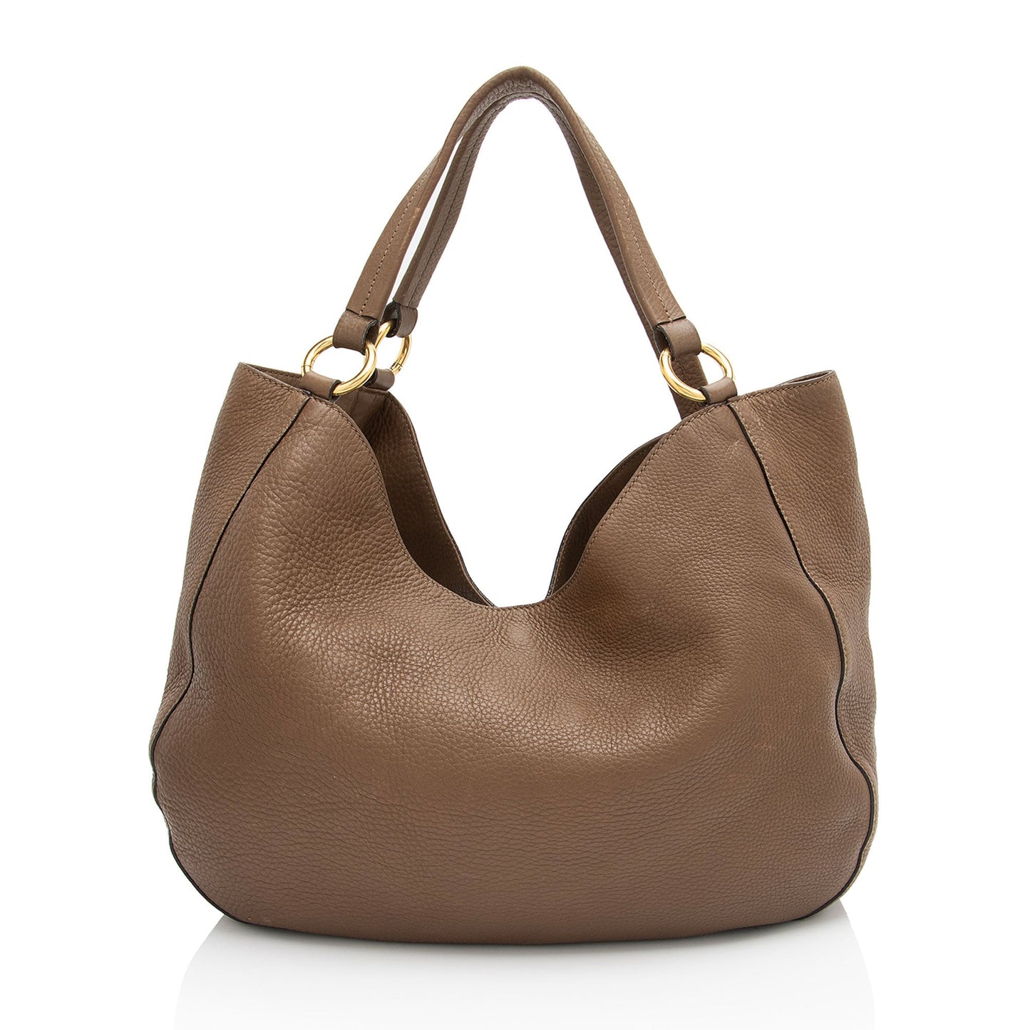 Gucci Leather Twill Medium Tote