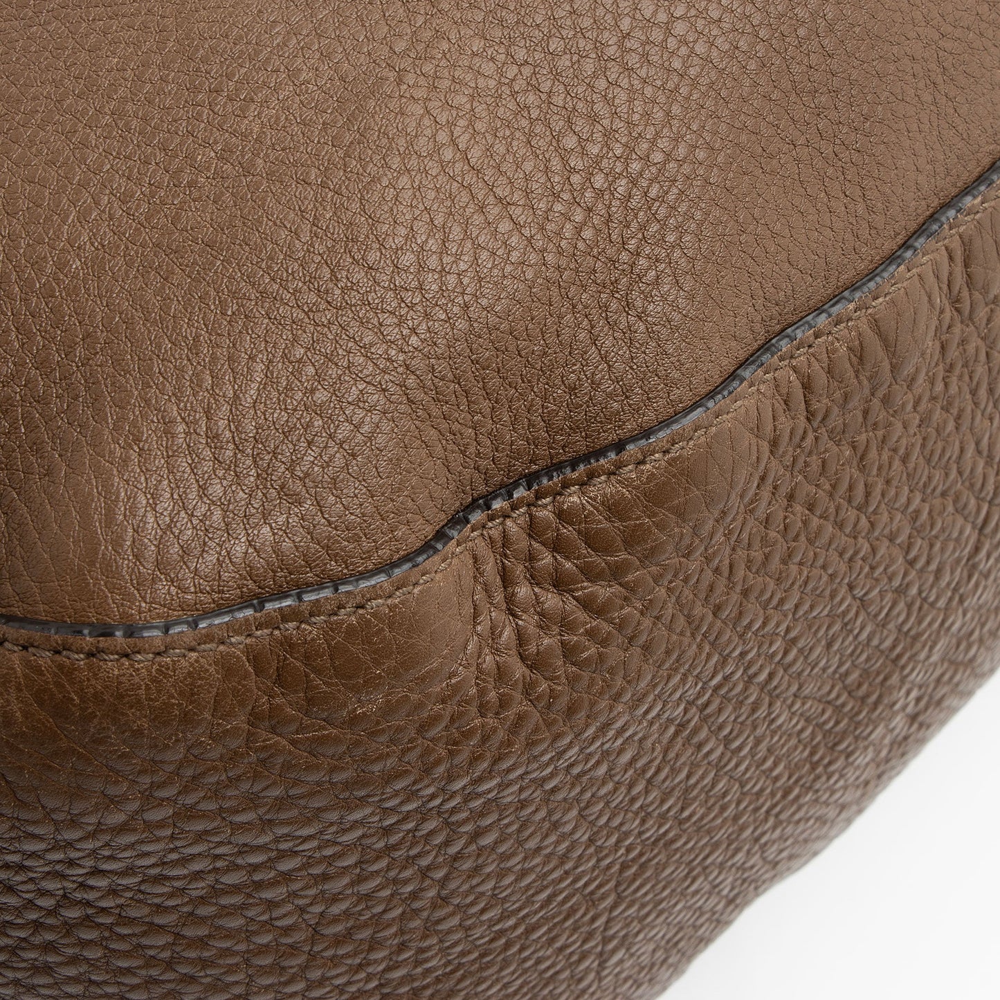 Gucci Leather Twill Medium Tote