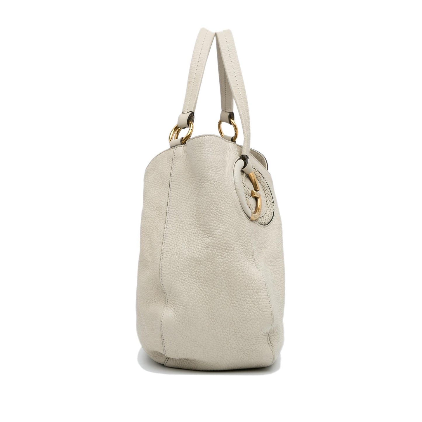 Gucci Leather Twill Tote Bag (SHG-6N7GyM)