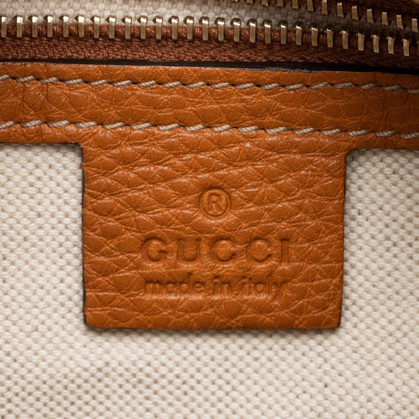 Gucci Leather Web Heritage Medium Tote (SHF-XXWAnW)