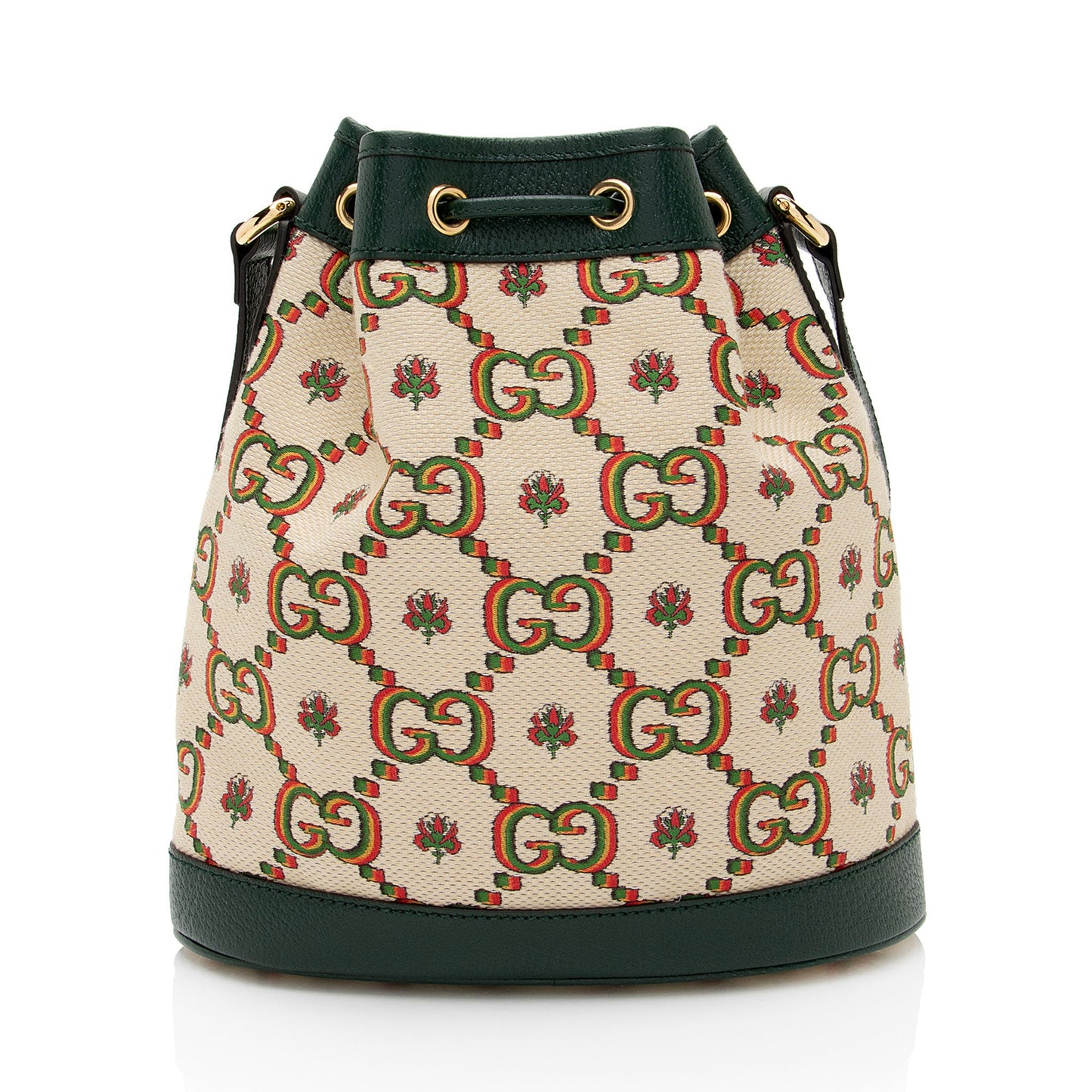 Gucci Limited Edition GG Canvas 100 Bucket Bag (SHF-x2mTZd)