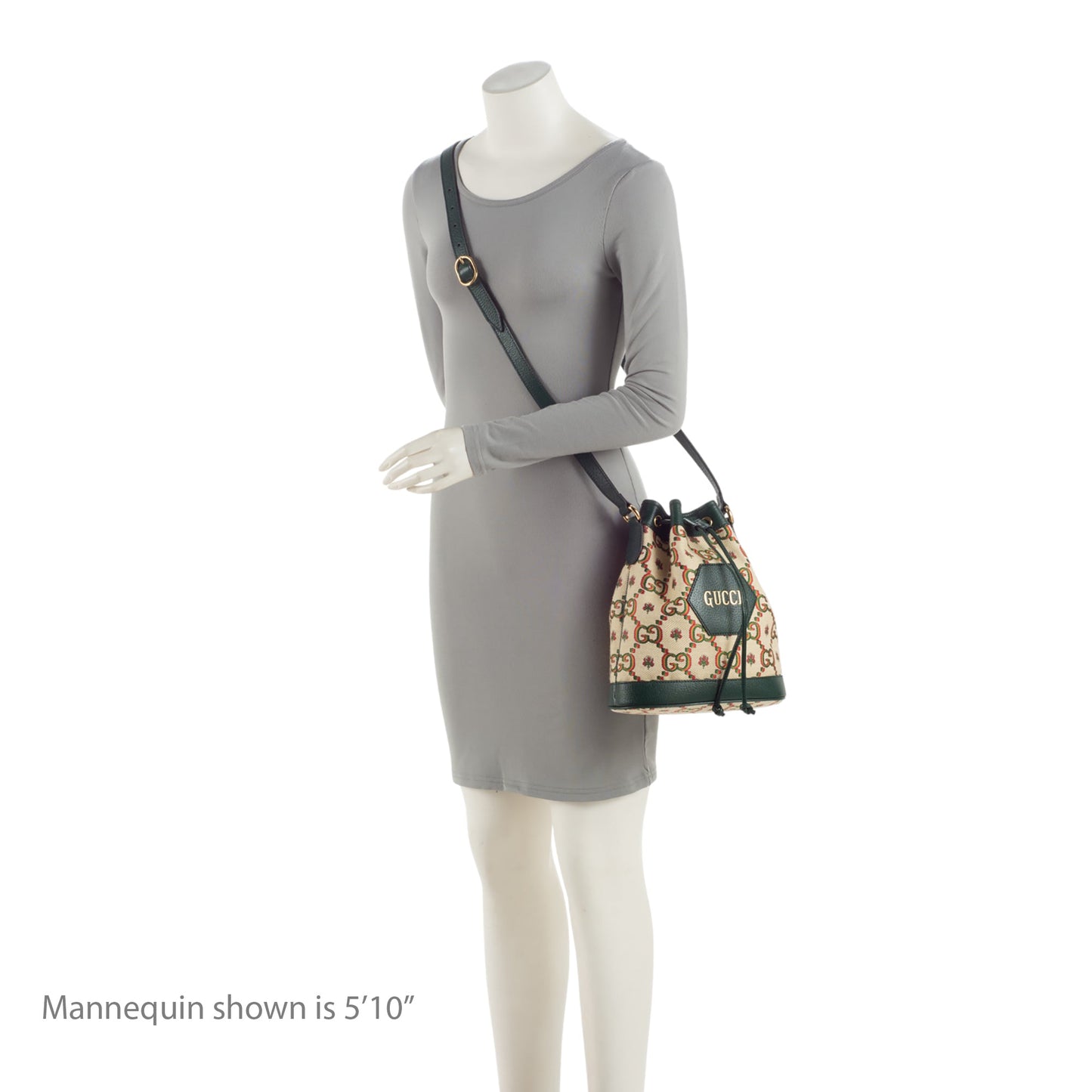 Gucci Limited Edition GG Canvas 100 Bucket Bag (SHF-x2mTZd)