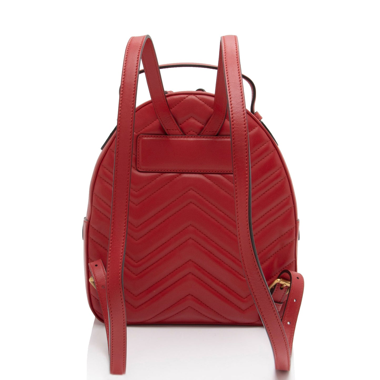 Gucci Matelasse Leather GG Marmont Backpack (SHF-dnTU2B)