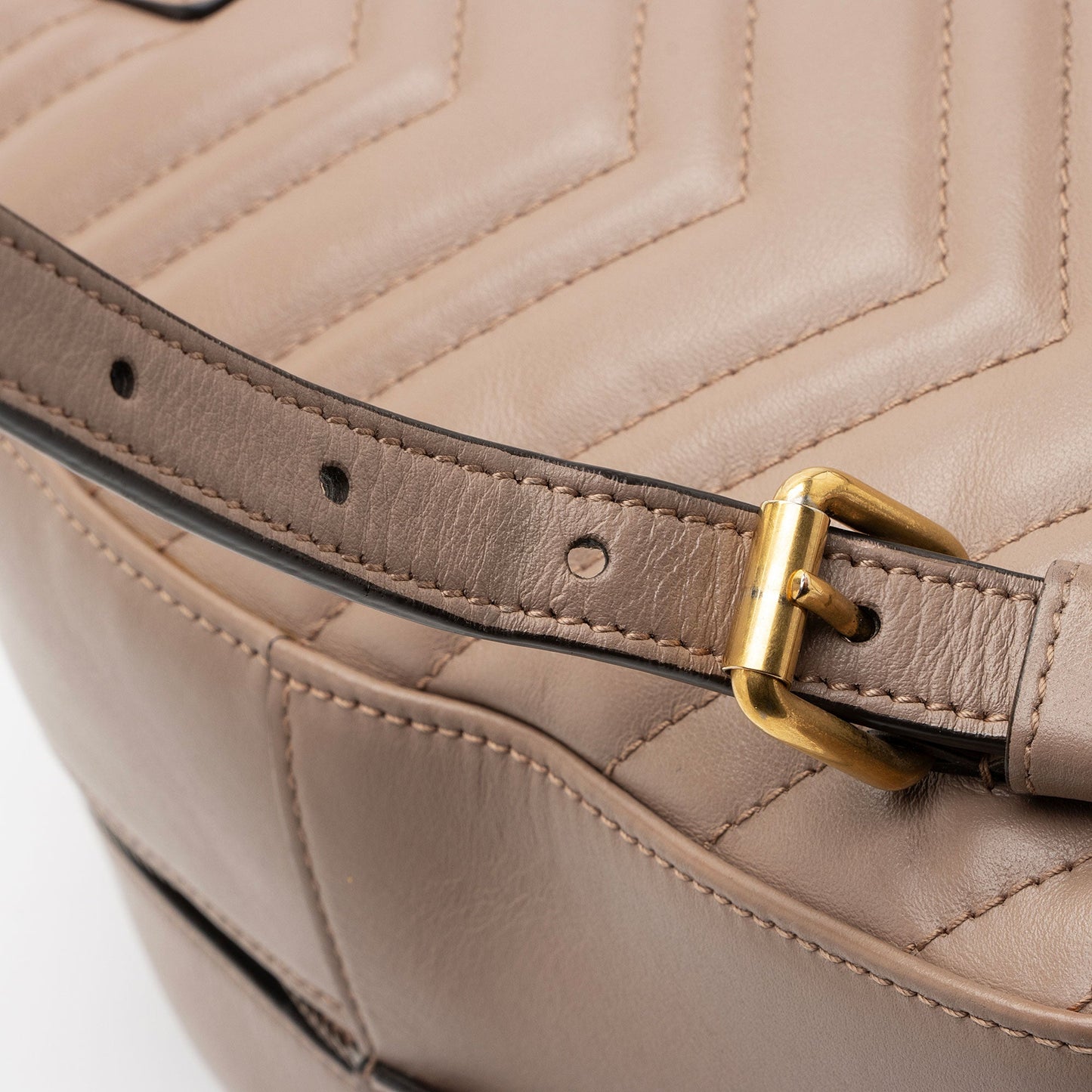 Gucci Matelasse Leather GG Marmont Backpack