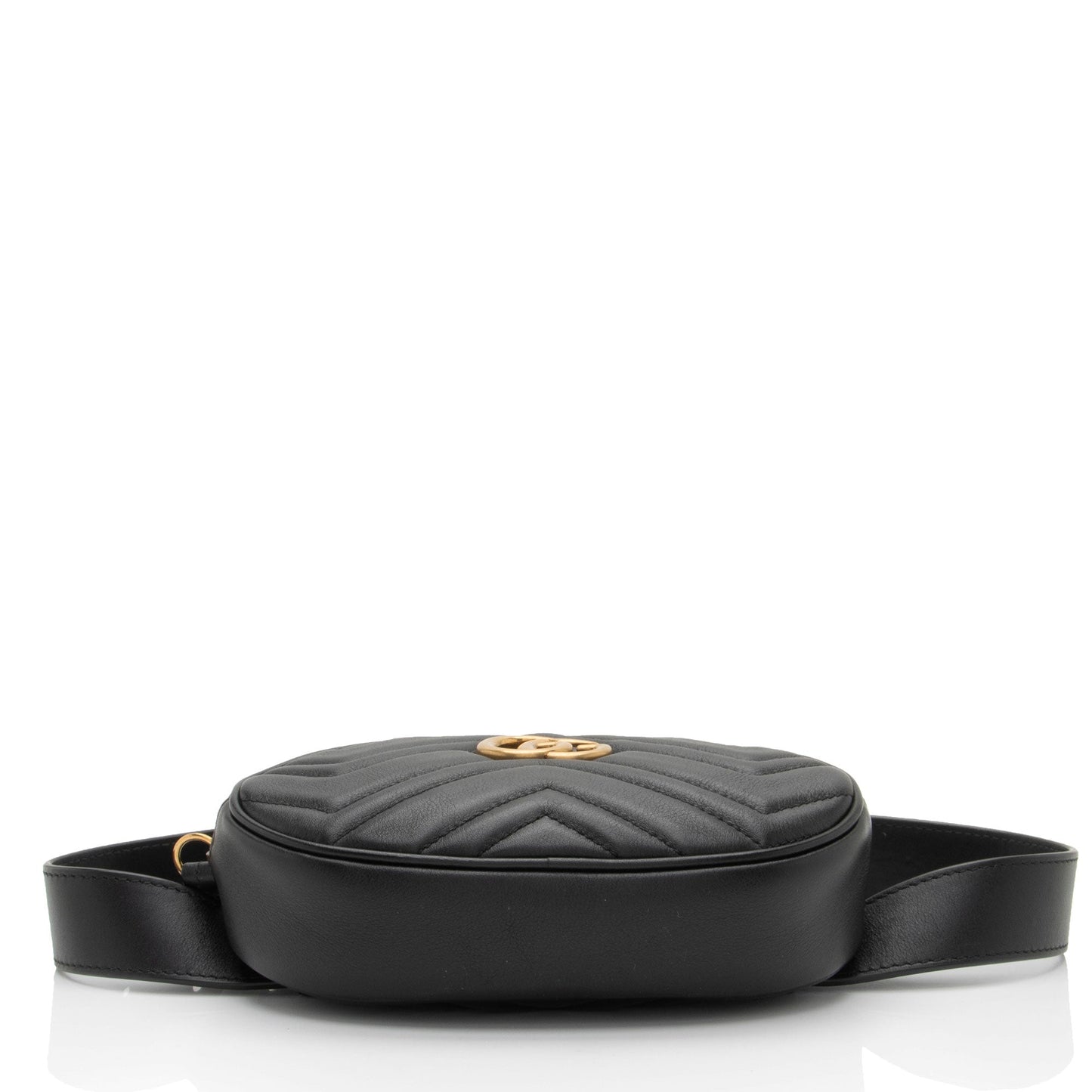 Gucci Matelasse Leather GG Marmont Belt Bag - Size 30 / 75 (SHF-LoosRT)