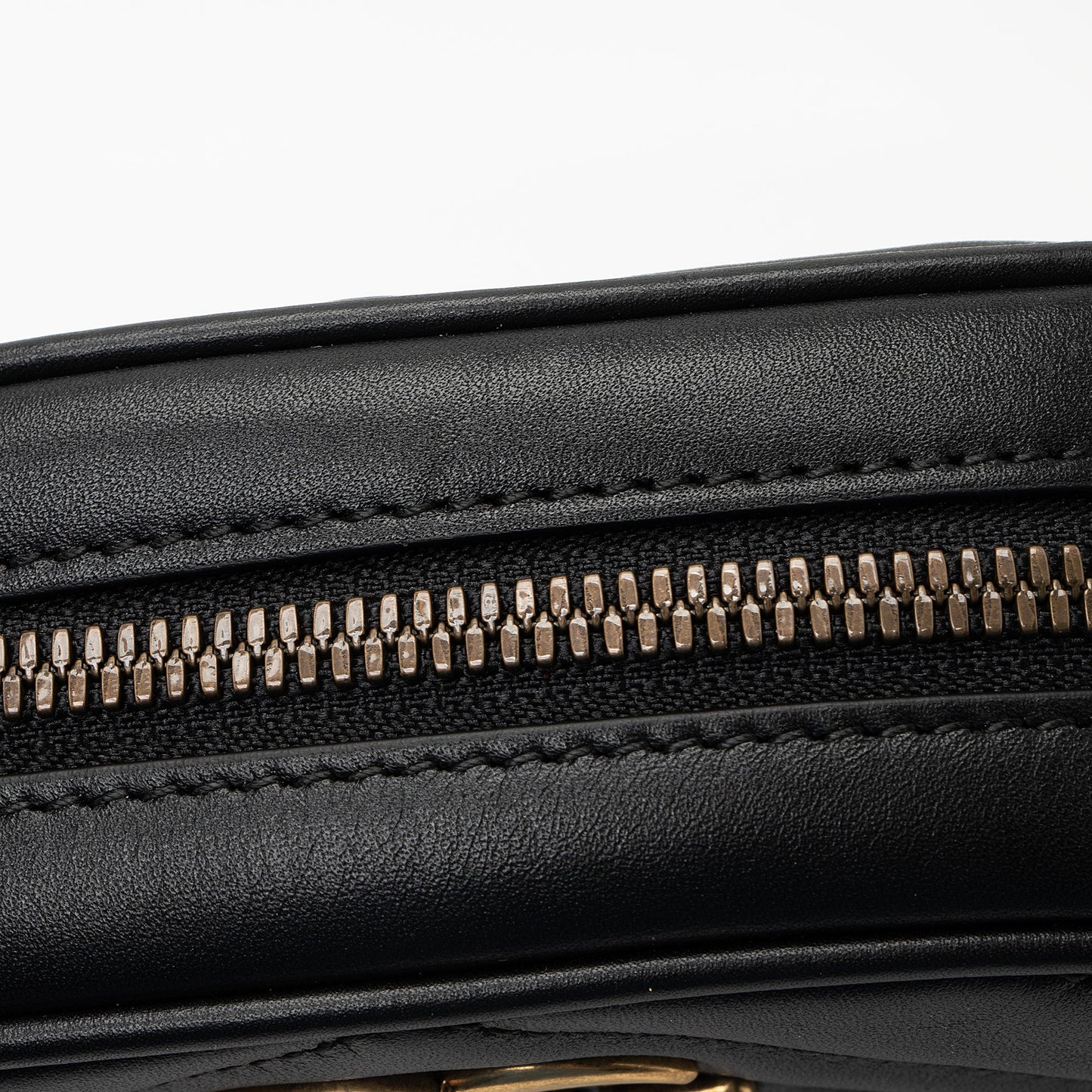 Gucci Matelasse Leather GG Marmont Belt Bag - Size 34 / 85 (SHF-22688)