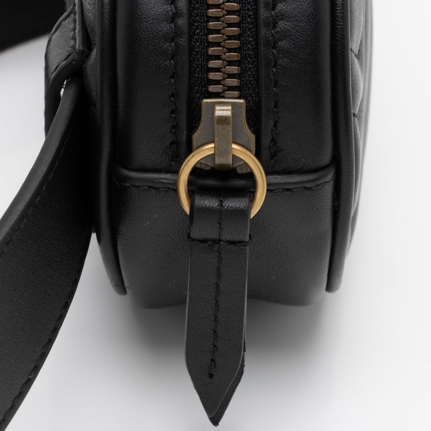 Gucci Matelasse Leather GG Marmont Belt Bag - Size 34 / 85 (SHF-to1IUr)