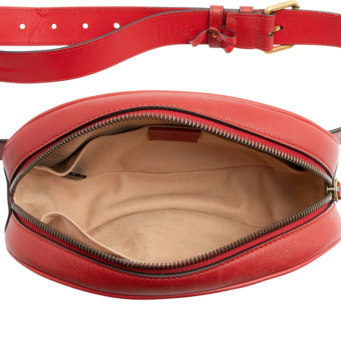 Gucci Matelasse Leather GG Marmont Belt Bag - Size 38 / 95