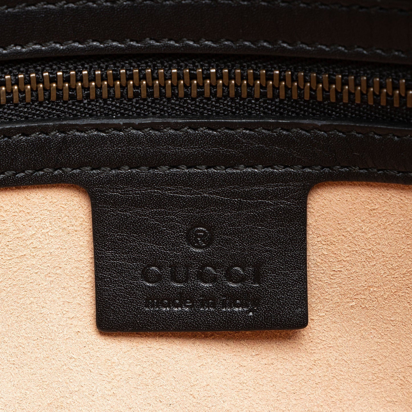 Gucci Matelasse Leather GG Marmont Ghost Medium Shoulder Bag