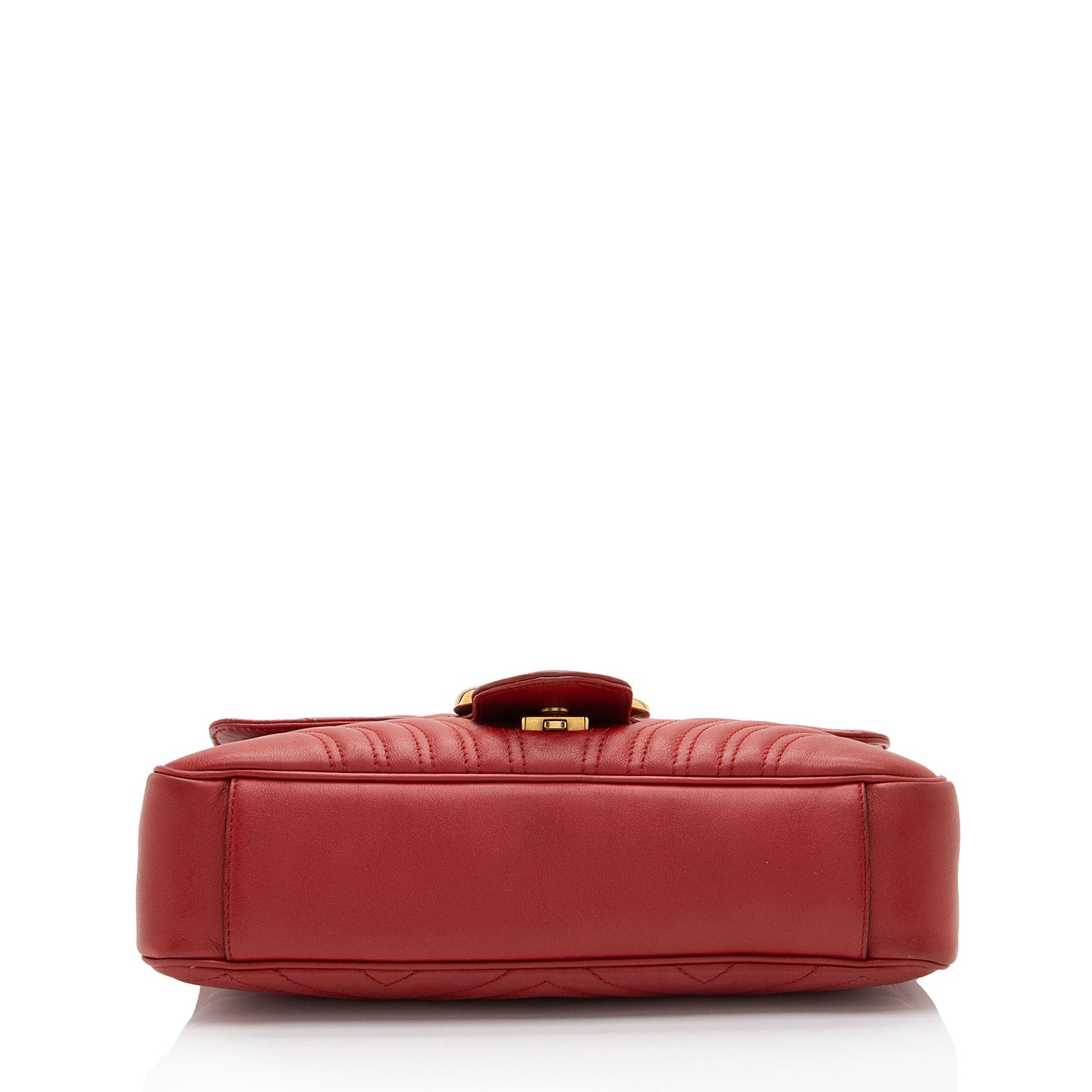 Gucci Matelasse Leather GG Marmont Medium Flap Bag