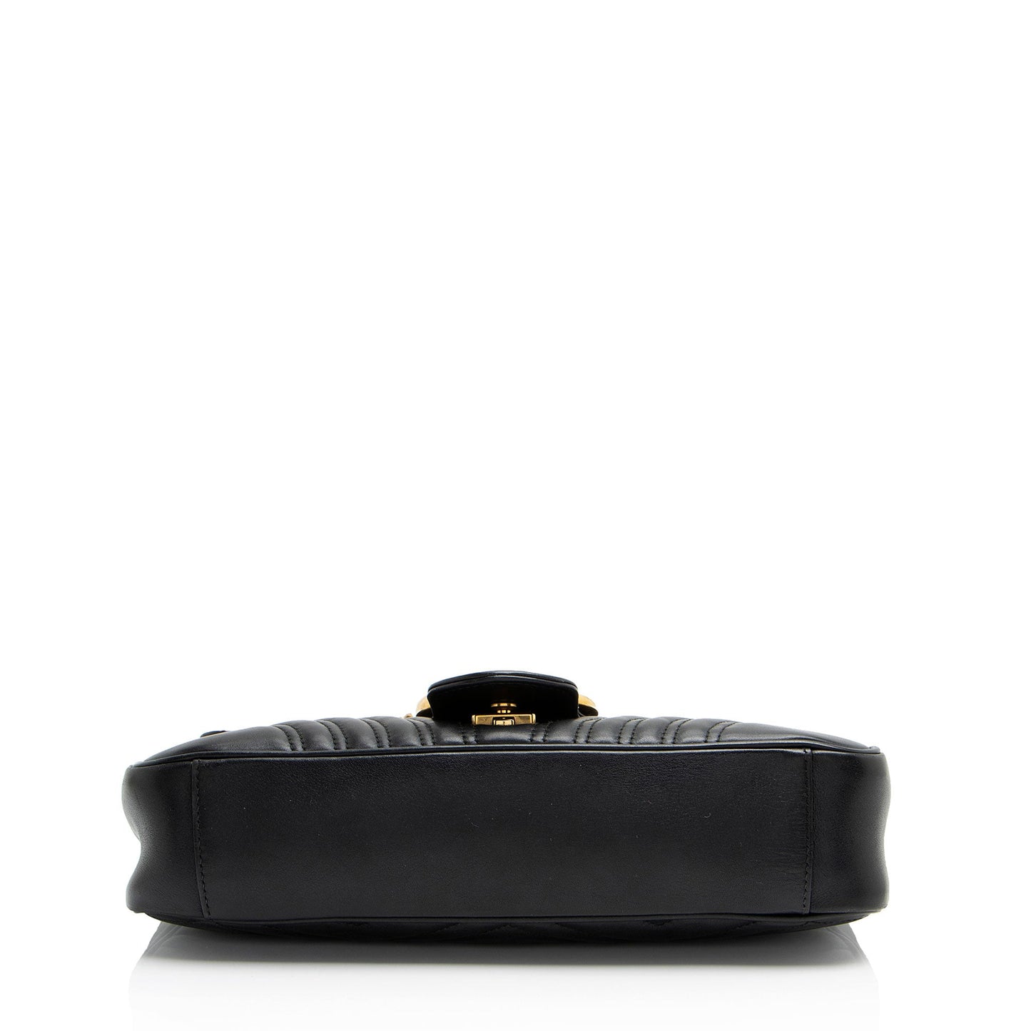 Gucci Matelasse Leather GG Marmont Medium Flap Bag