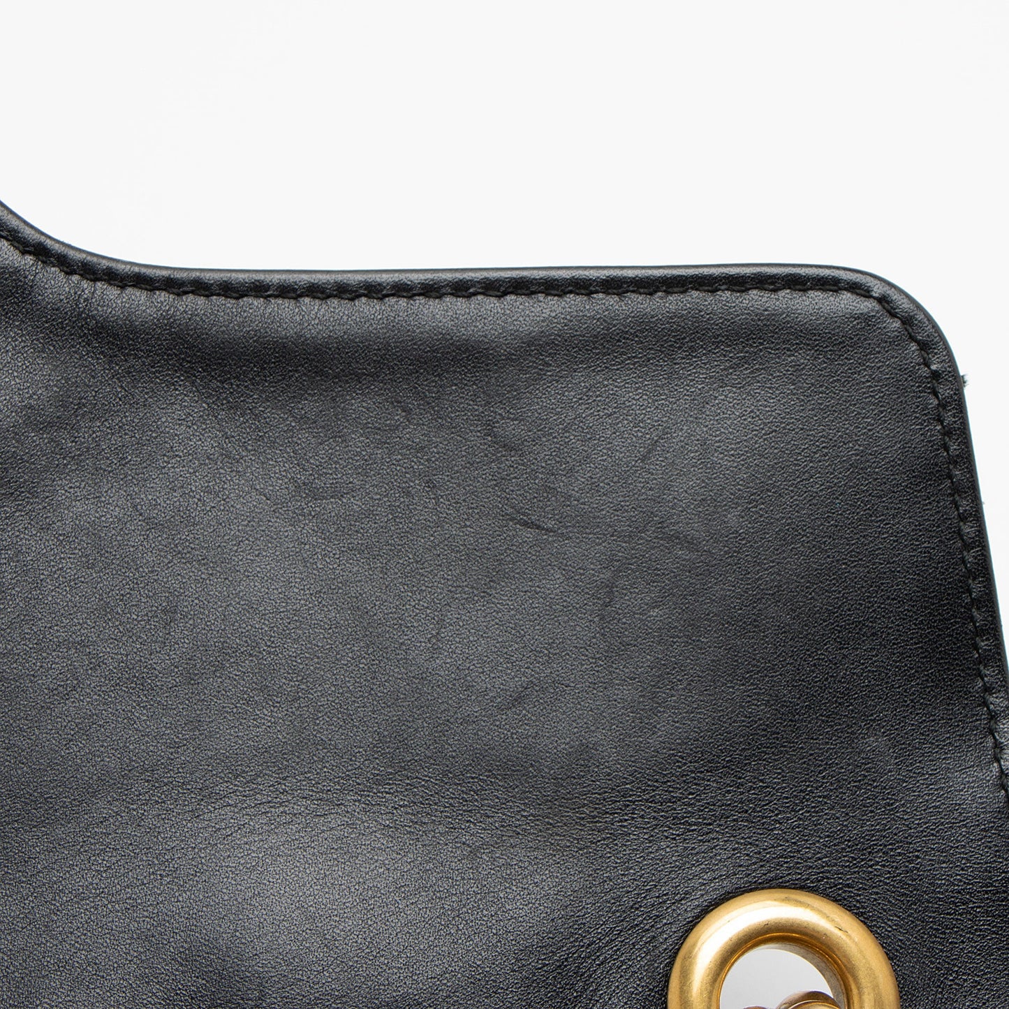 Gucci Matelasse Leather GG Marmont Medium Flap Bag