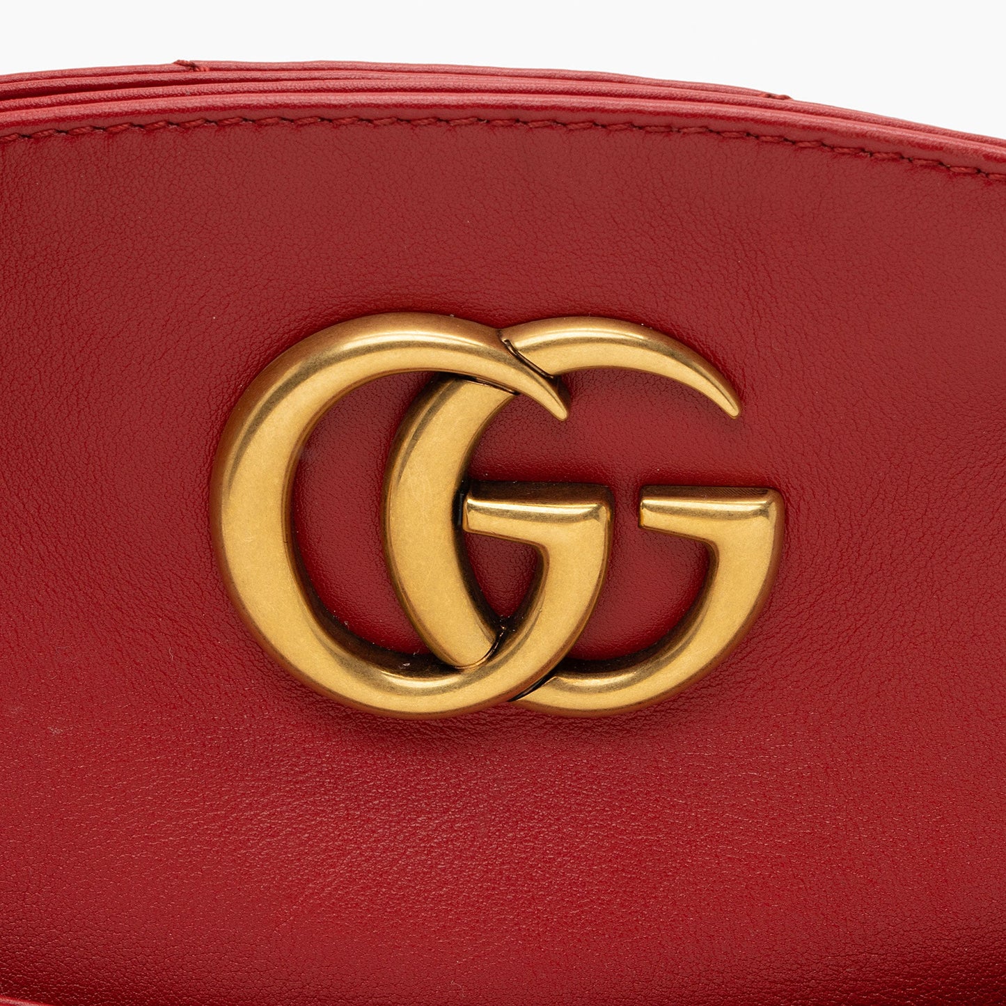 Gucci Matelasse Leather GG Marmont Medium Open Shoulder Bag