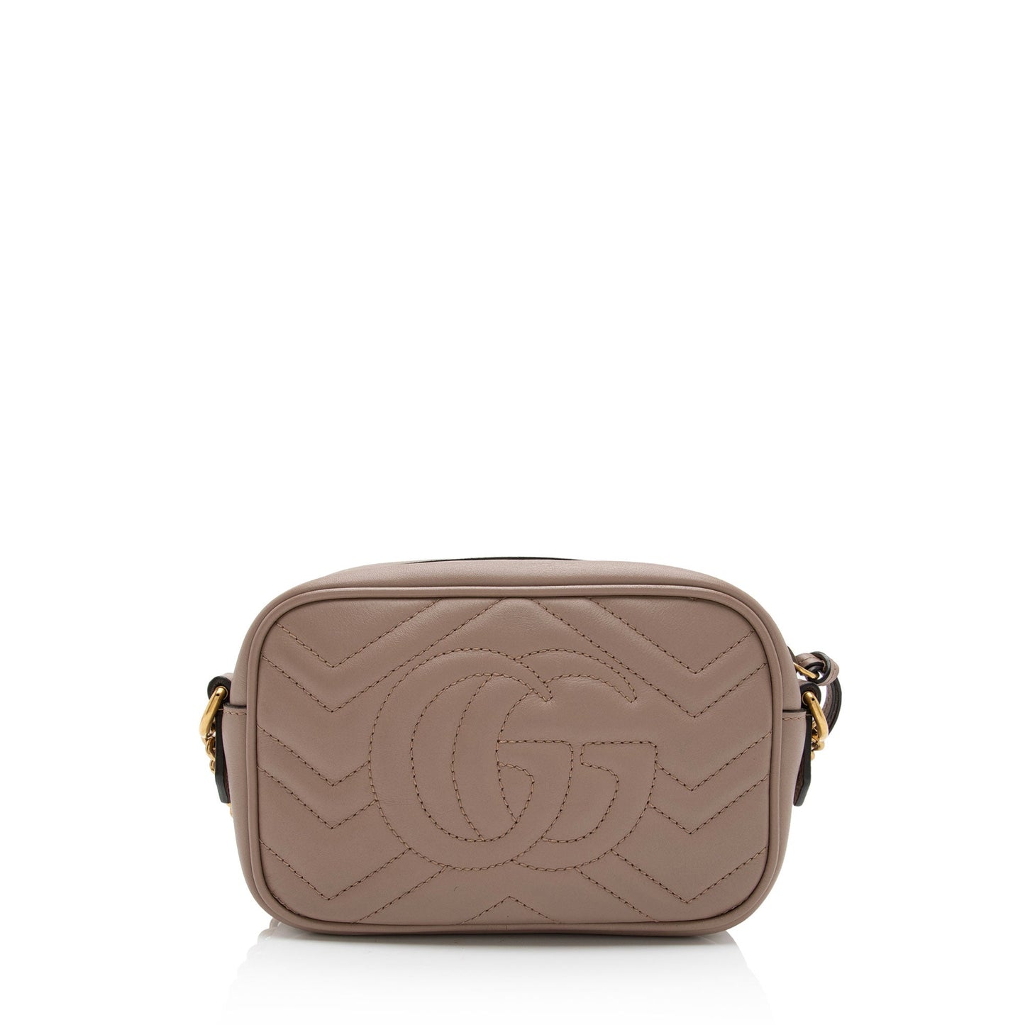 Gucci Matelasse Leather GG Marmont Mini Bag (SHF-diq8aj)