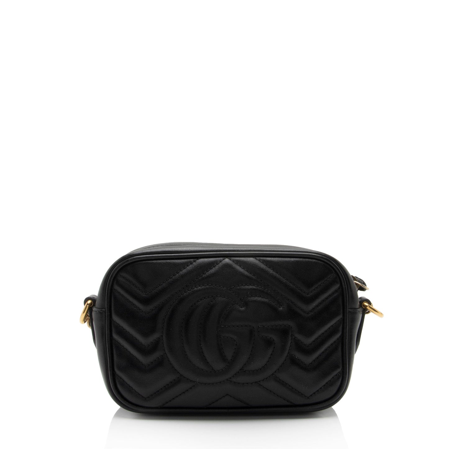 Gucci Matelasse Leather GG Marmont Mini Bag (SHF-K2ithf)