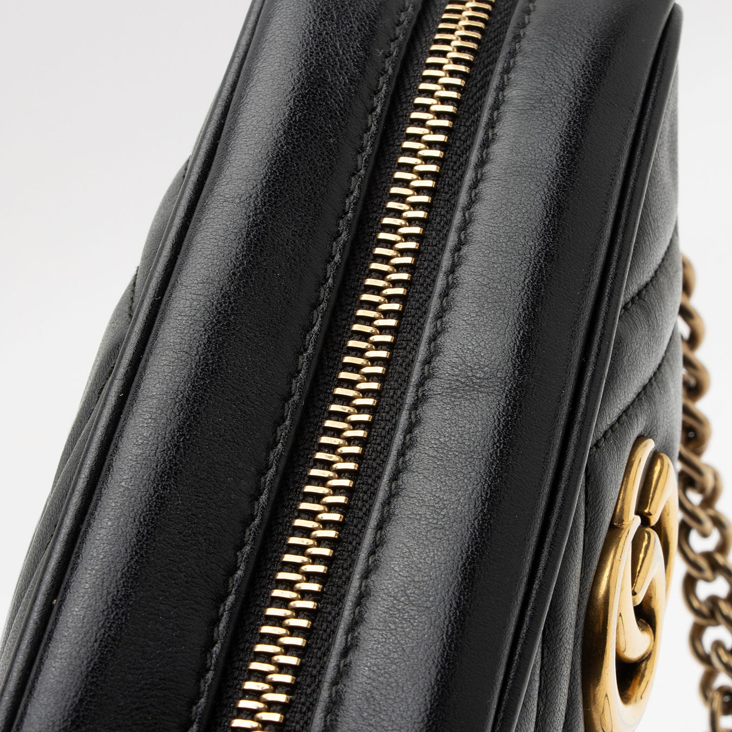 Gucci Matelasse Leather GG Marmont Mini Bag (SHF-K2ithf)