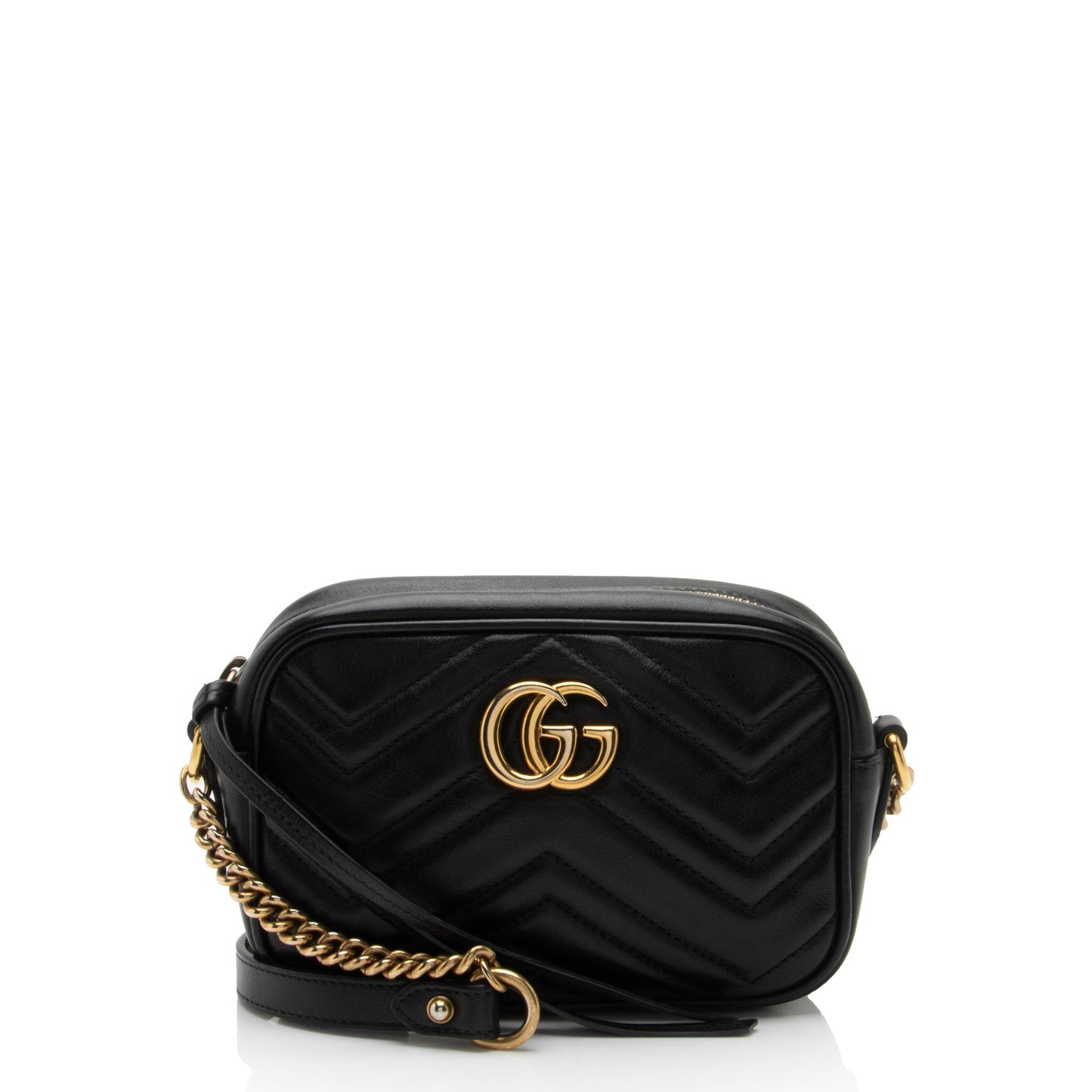 Gucci Matelasse Leather GG Marmont Mini Bag (SHF-K2ithf)