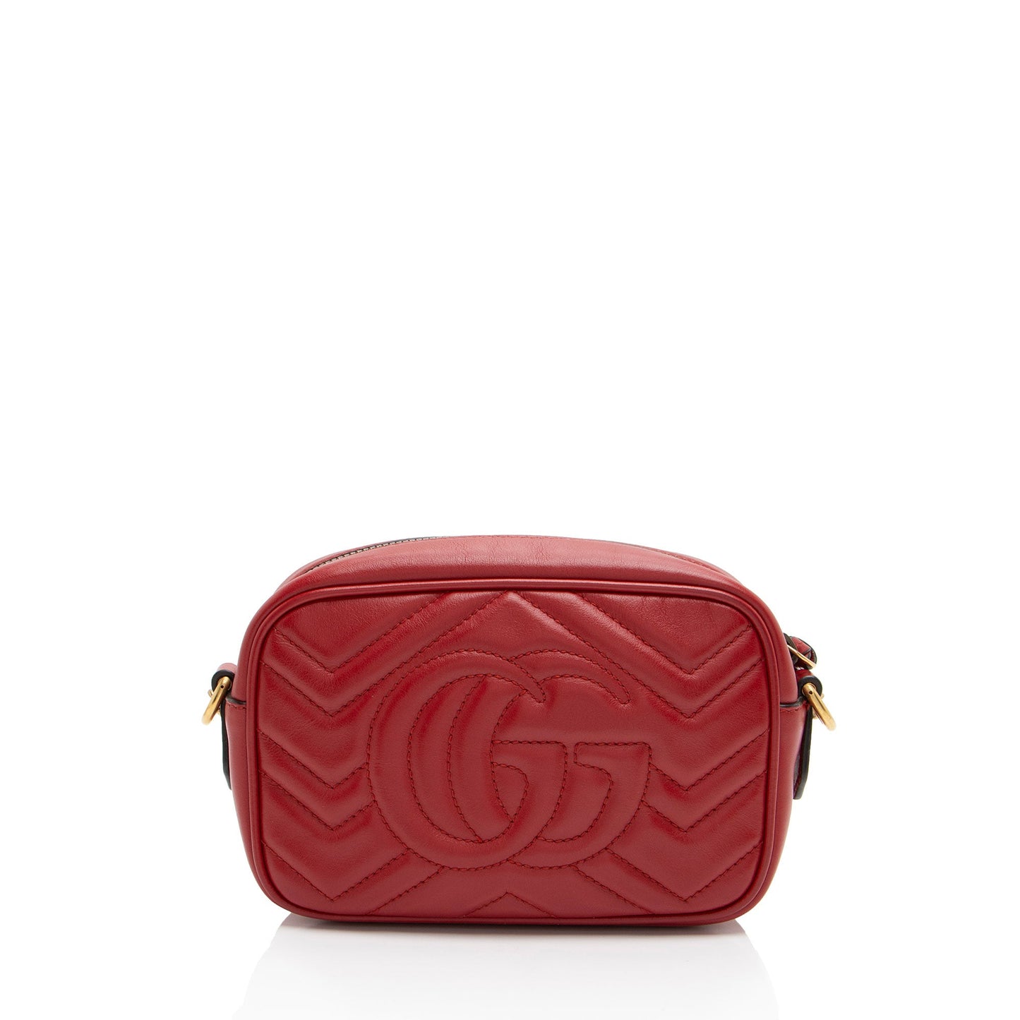 Gucci Matelasse Leather GG Marmont Mini Bag