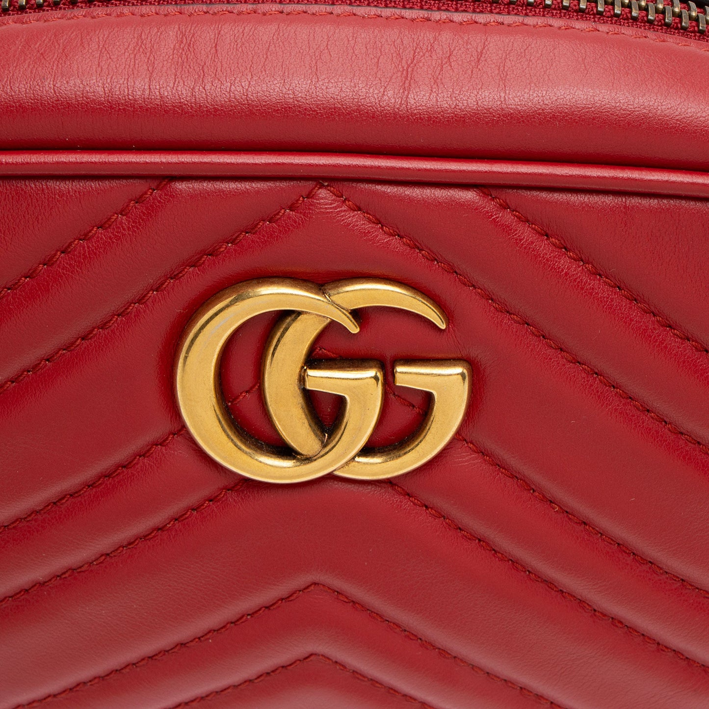 Gucci Matelasse Leather GG Marmont Mini Bag