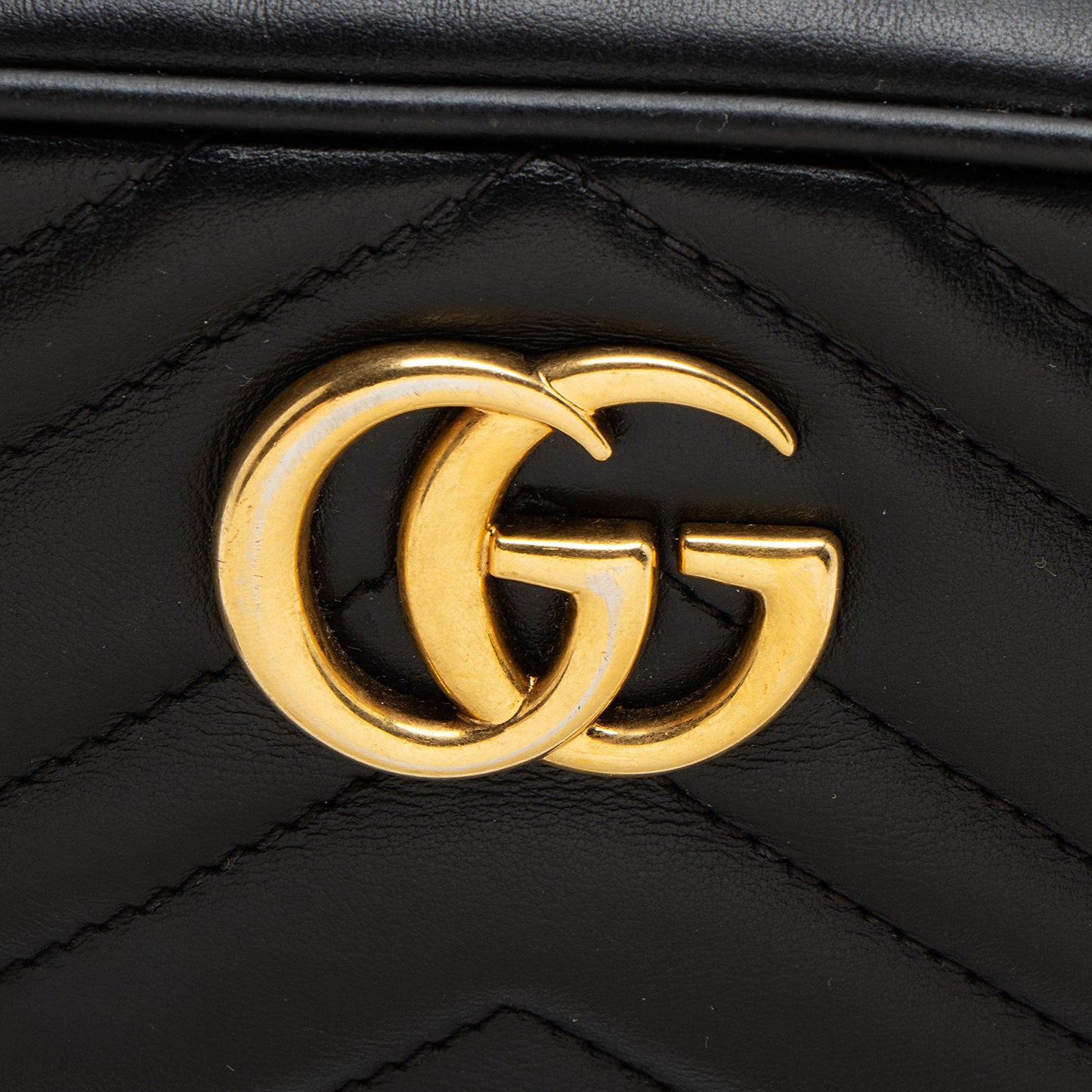 Gucci Matelasse Leather GG Marmont Mini Bag (SHF-J7WV4U)