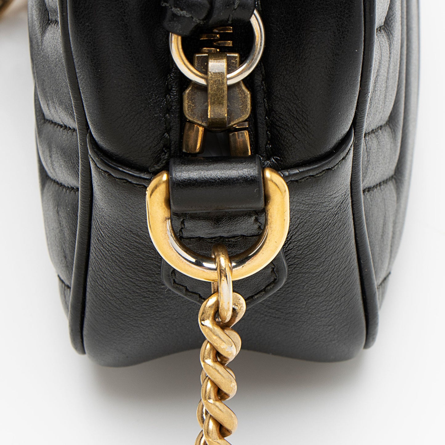 Gucci Matelasse Leather GG Marmont Mini Bag