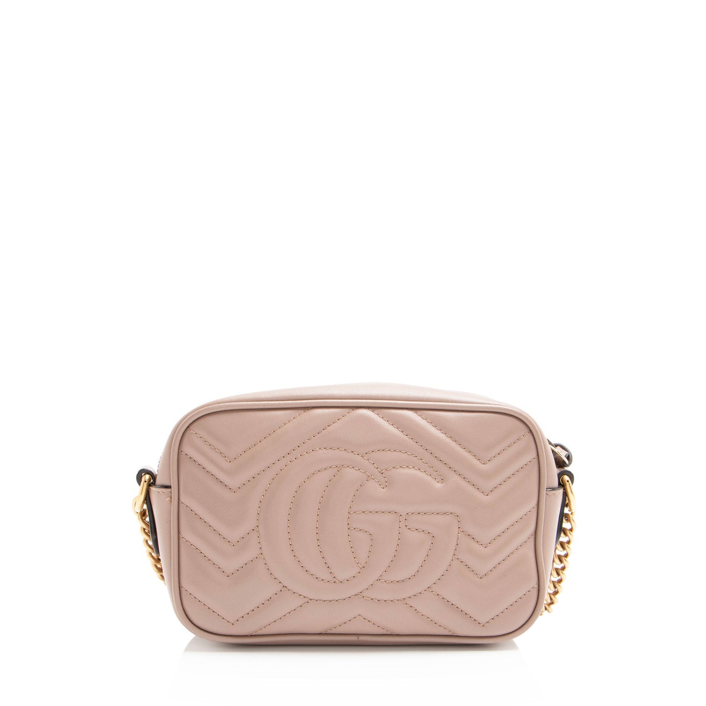 Gucci Matelasse Leather GG Marmont Mini Bag