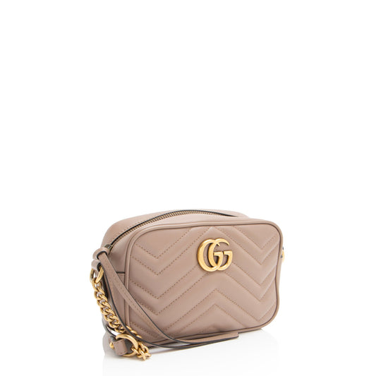 Gucci Matelasse Leather GG Marmont Mini Bag