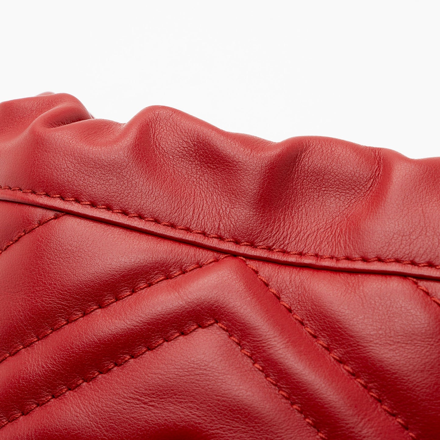 Gucci Matelasse Leather GG Marmont Mini Bucket Bag (SHF-5Z20gx)