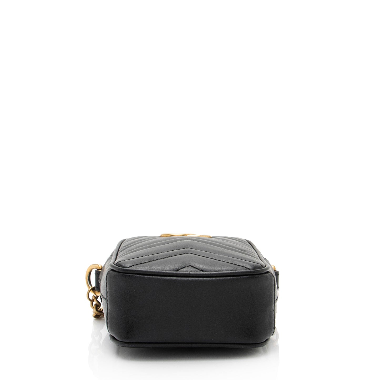 Gucci Matelasse Leather GG Marmont Mini Crossbody Bag (SHF-37j21T)