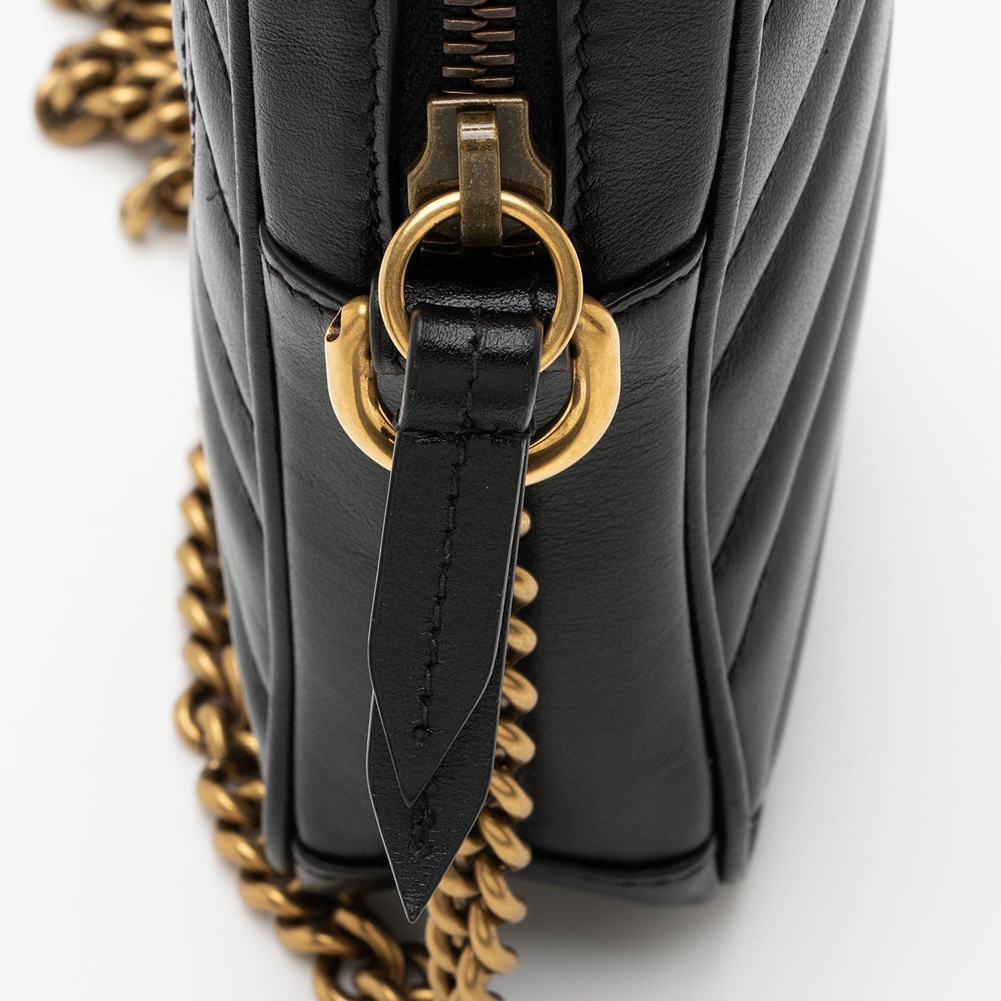 Gucci Matelasse Leather GG Marmont Mini Crossbody (SHF-1qHFM7)