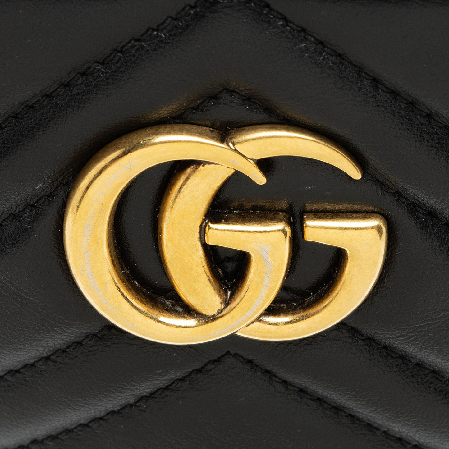 Gucci Matelasse Leather GG Marmont Mini Crossbody