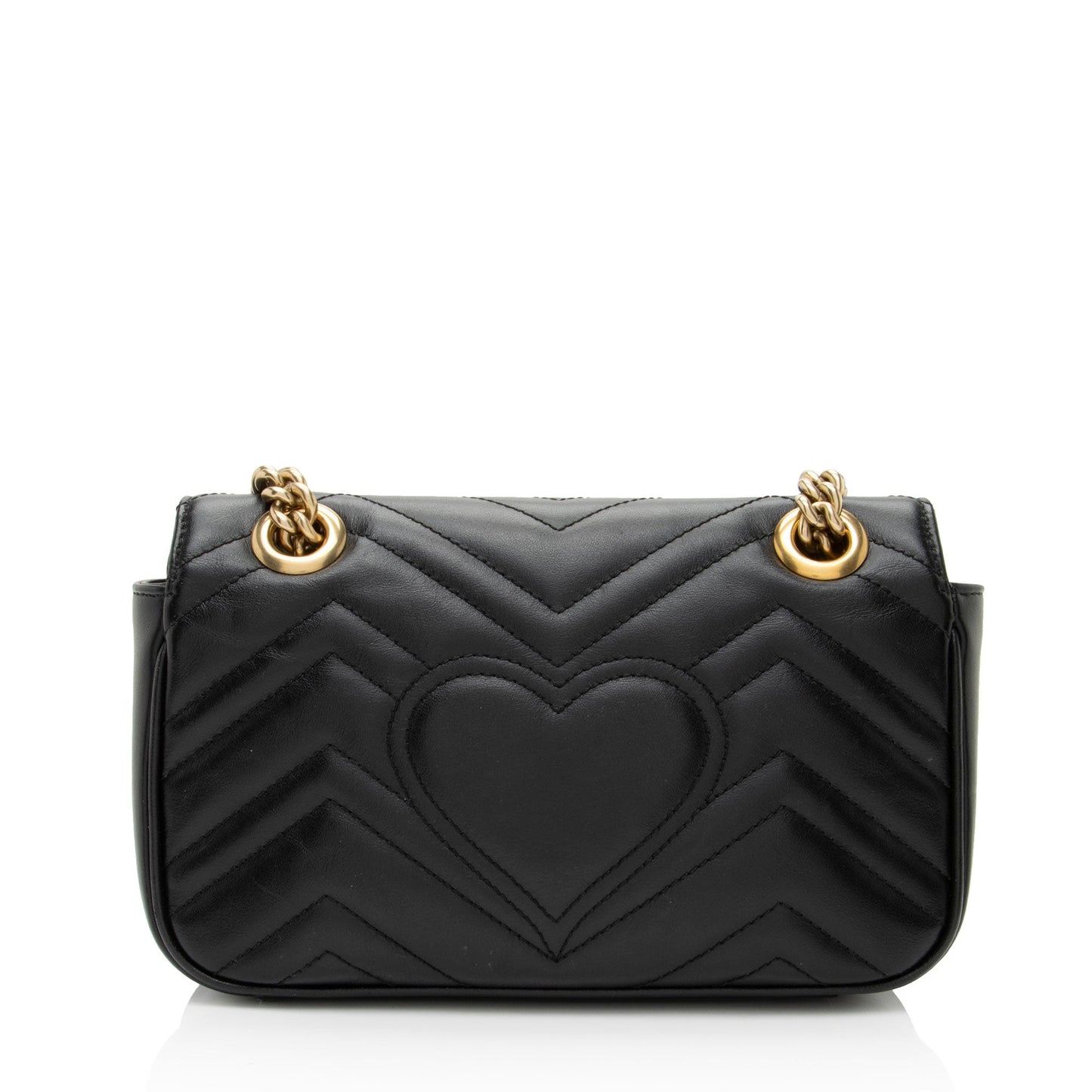 Gucci Matelasse Leather GG Marmont Mini Flap Bag
