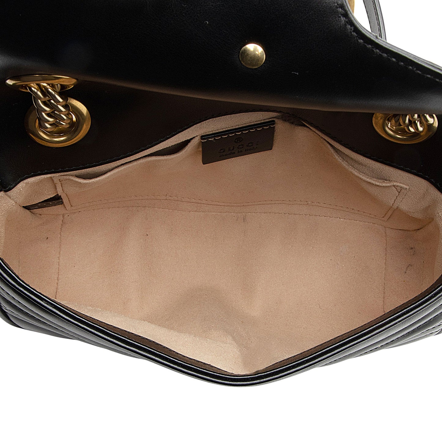 Gucci Matelasse Leather GG Marmont Mini Flap Bag