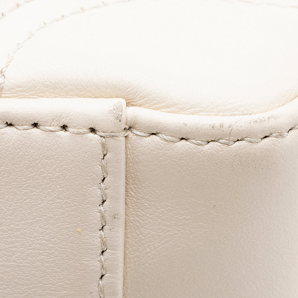Gucci Matelasse Leather GG Marmont Mini Top Handle Bag (SHF-19549)