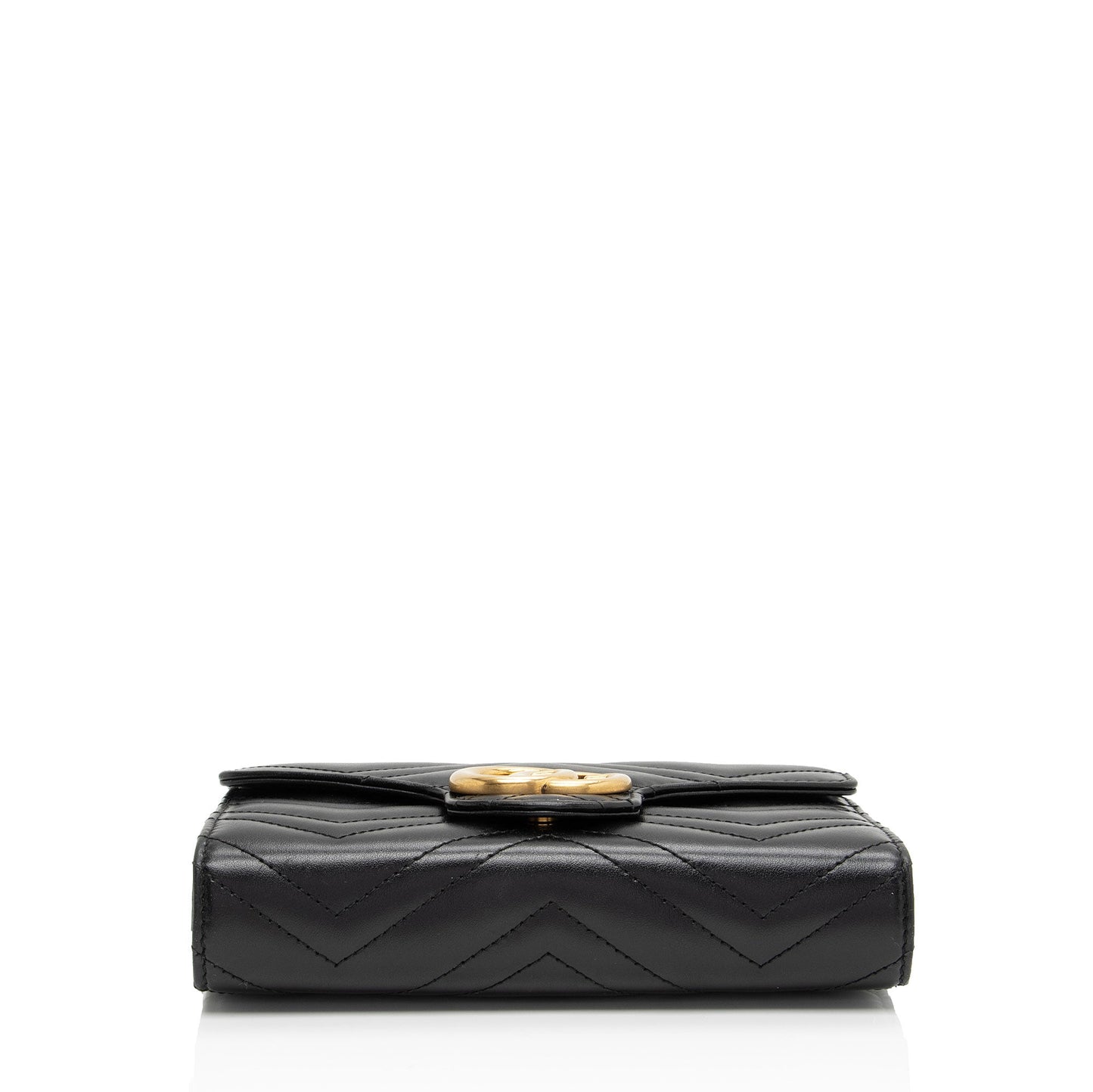 Gucci Matelasse Leather GG Marmont Mini Wallet on Chain (SHF-iDhqds)