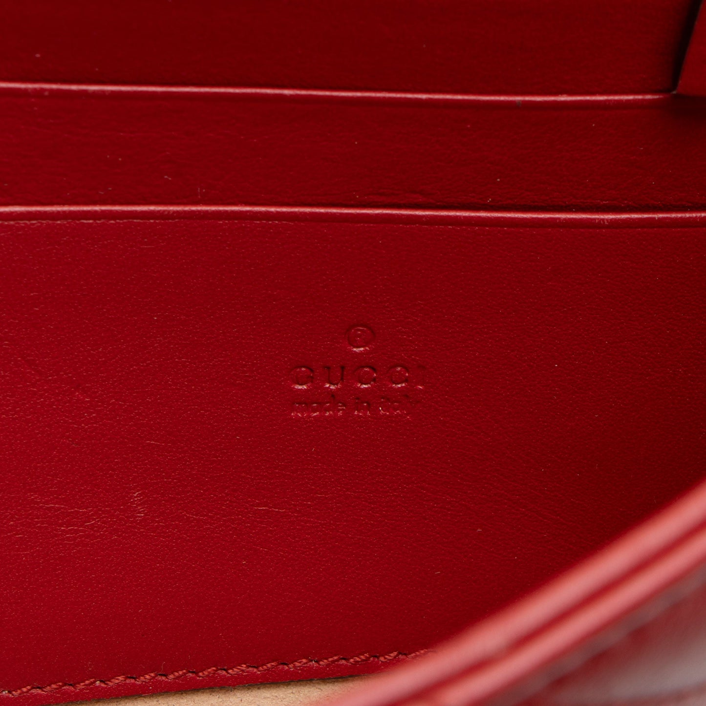Gucci Matelasse Leather GG Marmont Mini Wallet on Chain