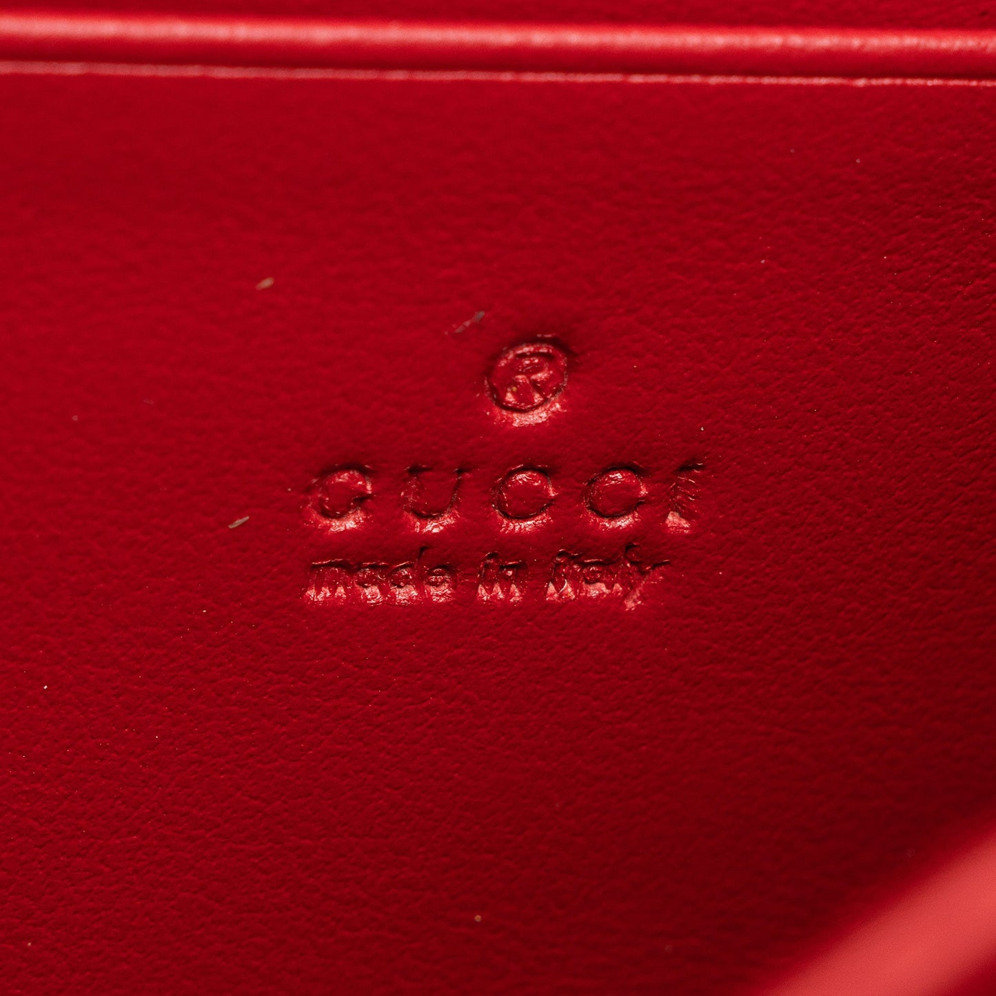 Gucci Matelasse Leather GG Marmont Mini Wallet on Chain