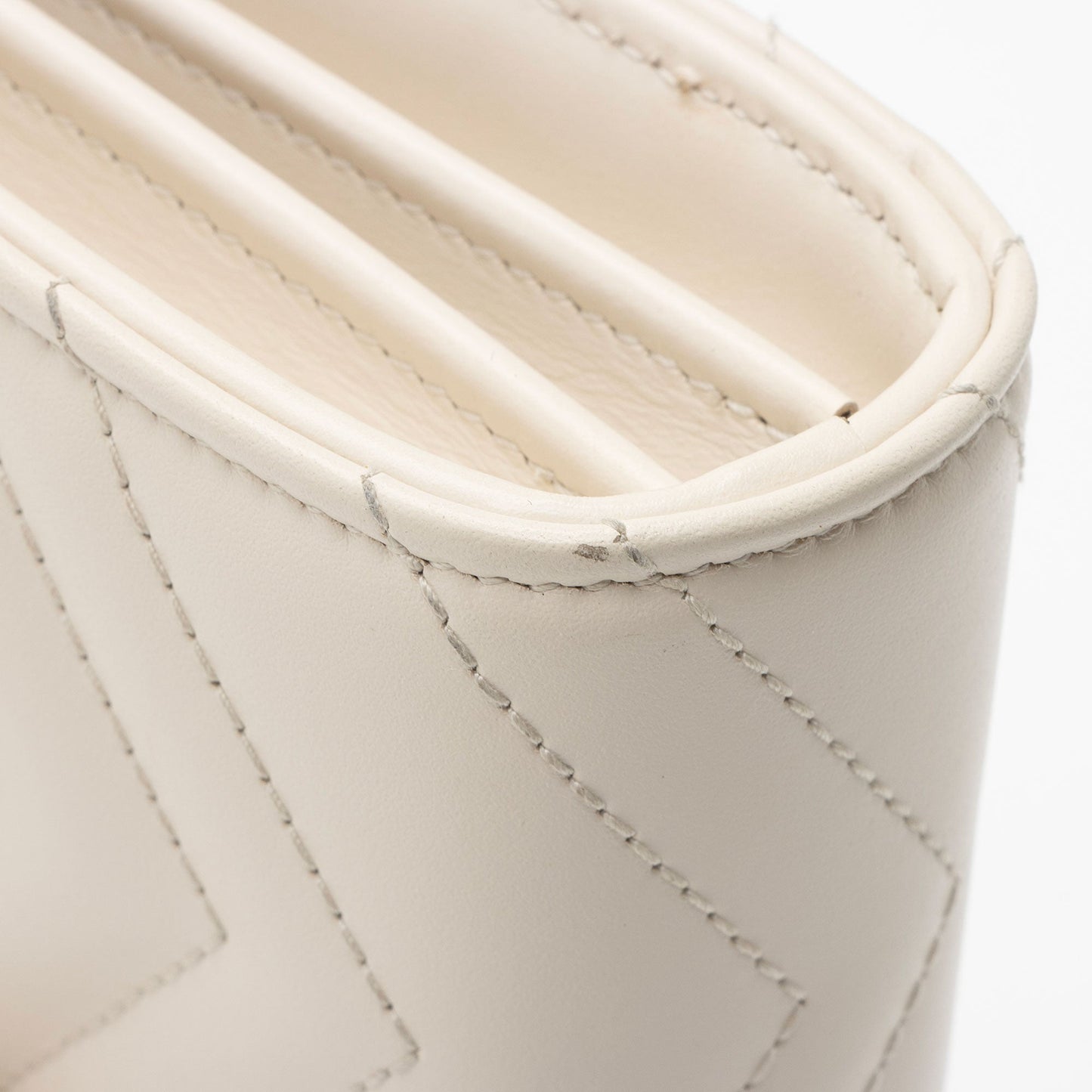 Gucci Matelasse Leather GG Marmont Mini Wallet on Chain