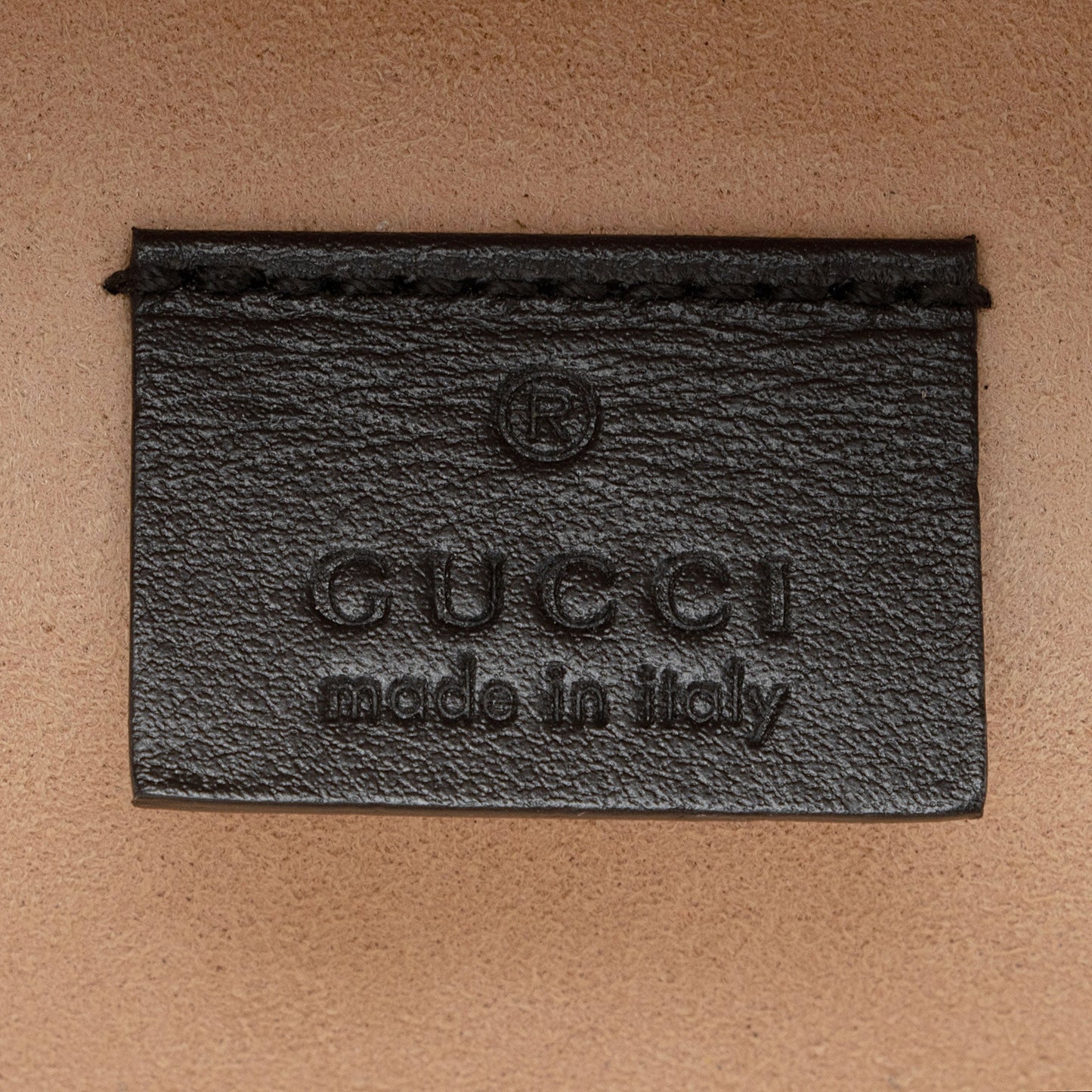 Gucci Matelasse Leather GG Marmont Round Mini Backpack (SHF-tbmiZF)