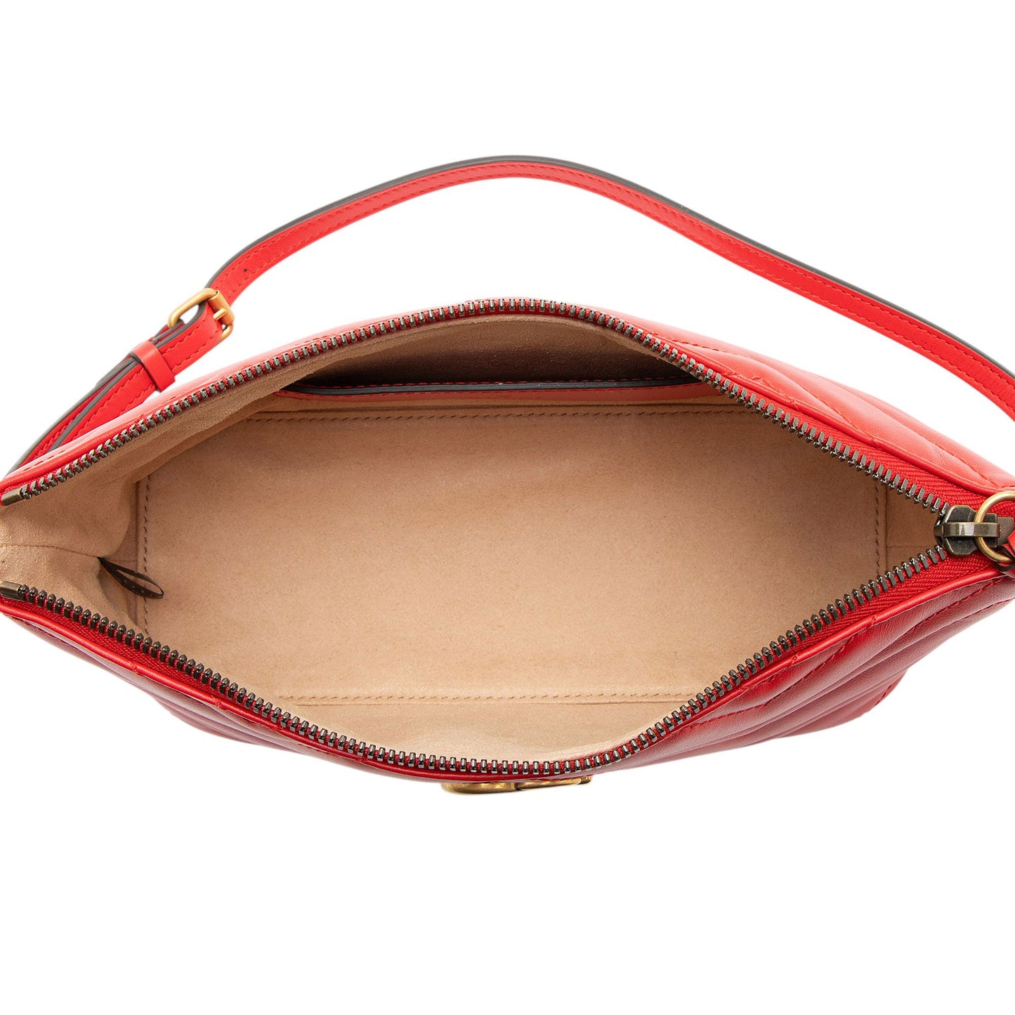 Gucci Matelasse Leather GG Marmont Sling Shoulder Bag