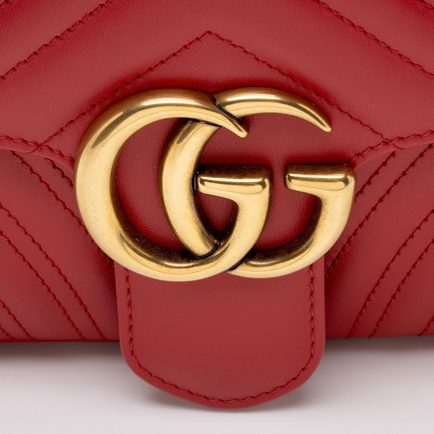 Gucci Matelasse Leather GG Marmont Small Bag (SHF-ijRyek)