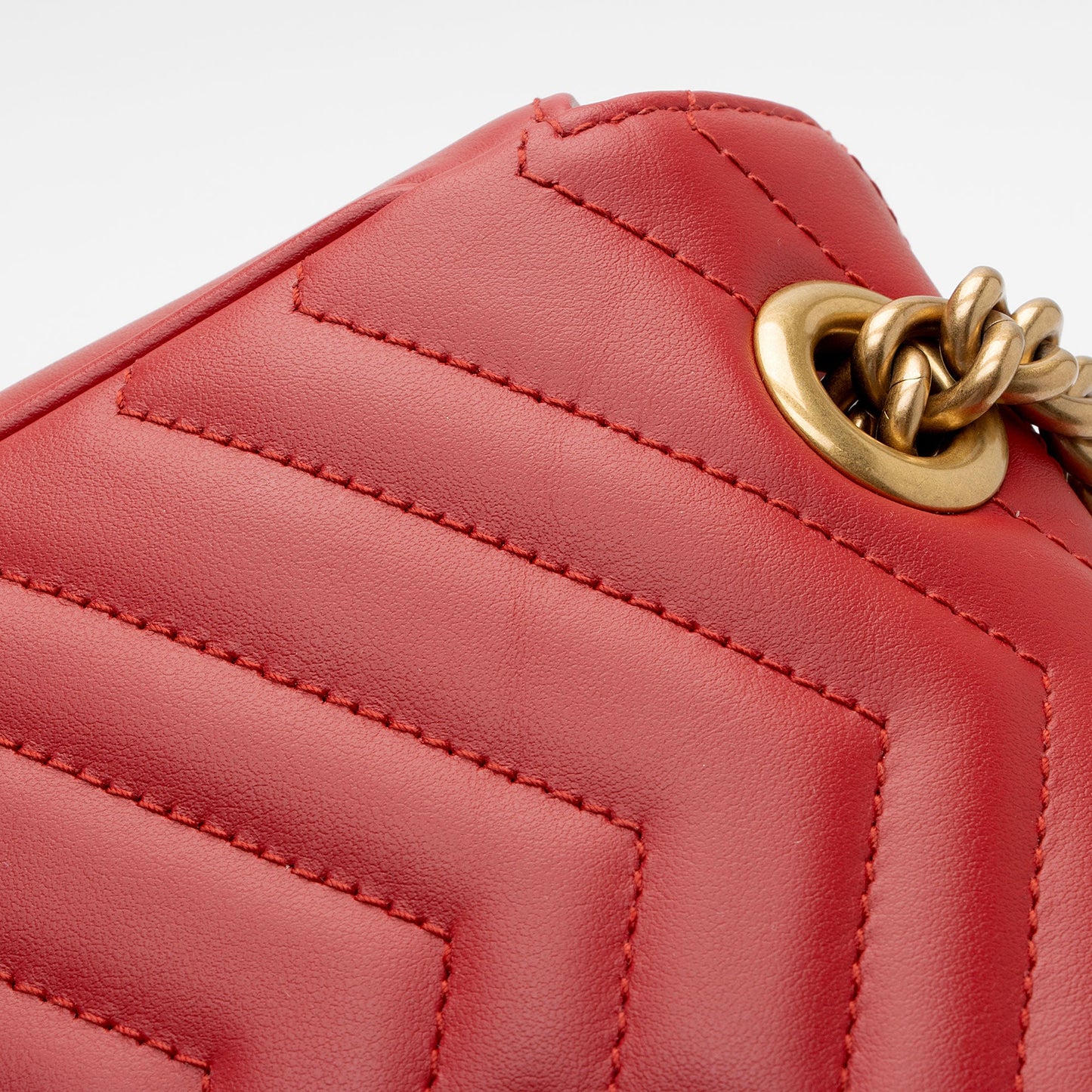 Gucci Matelasse Leather GG Marmont Small Bag (SHF-ijRyek)