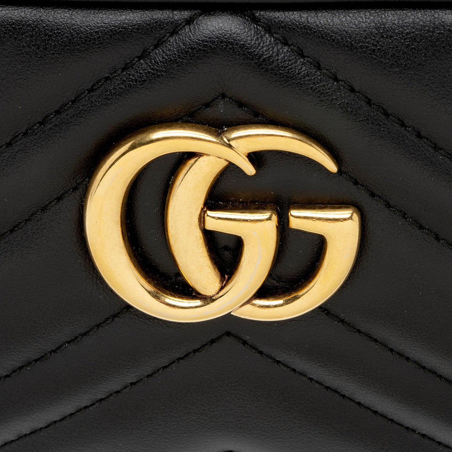 Gucci Matelasse Leather GG Marmont Small Crossbody (SHF-EJfMHM)