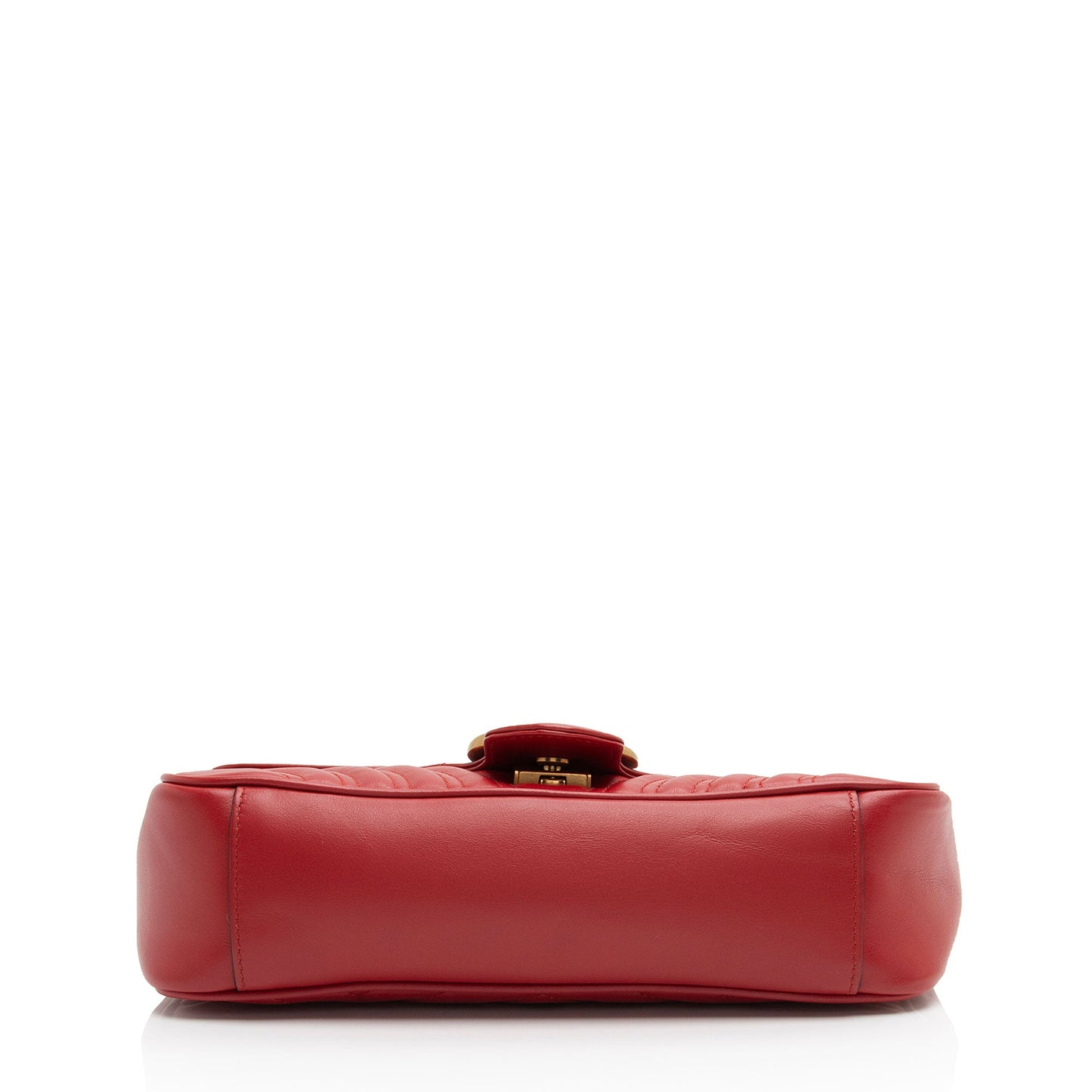 Gucci Matelasse Leather GG Marmont Small Flap Bag