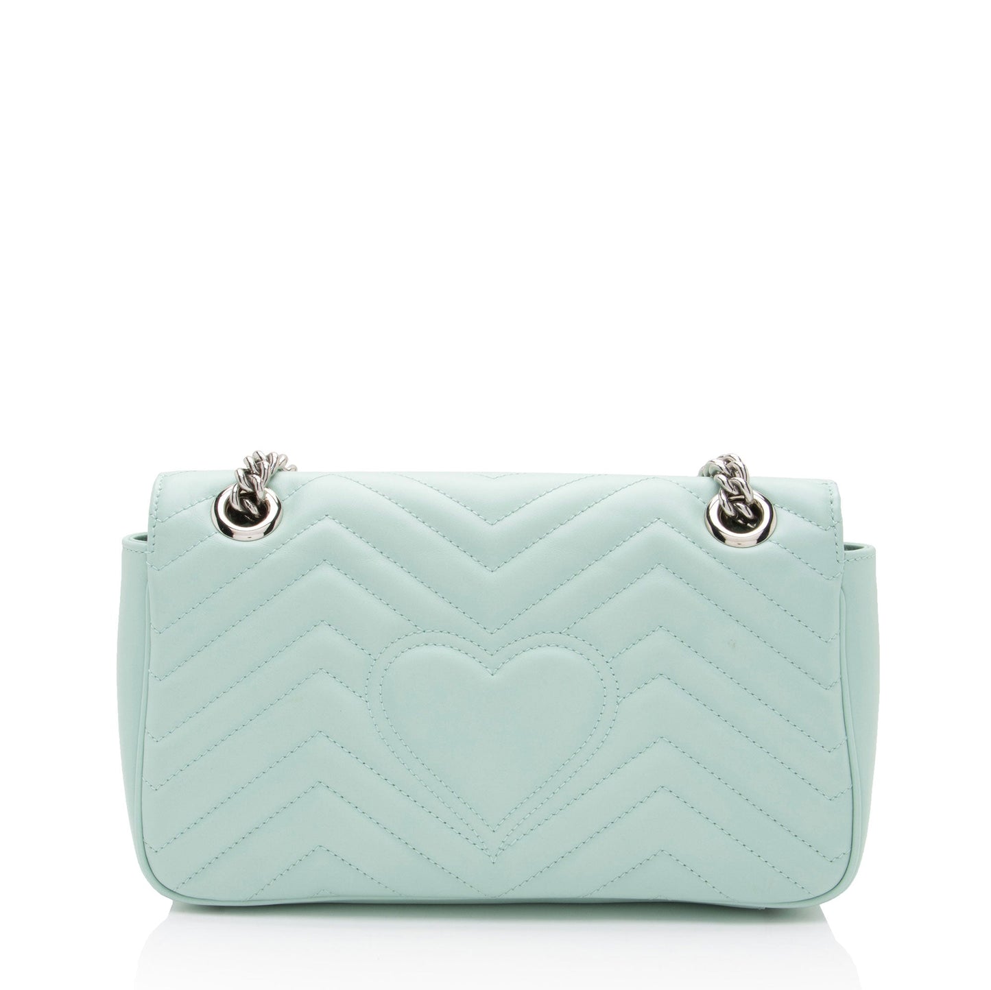 Gucci Matelasse Leather GG Marmont Small Flap Bag