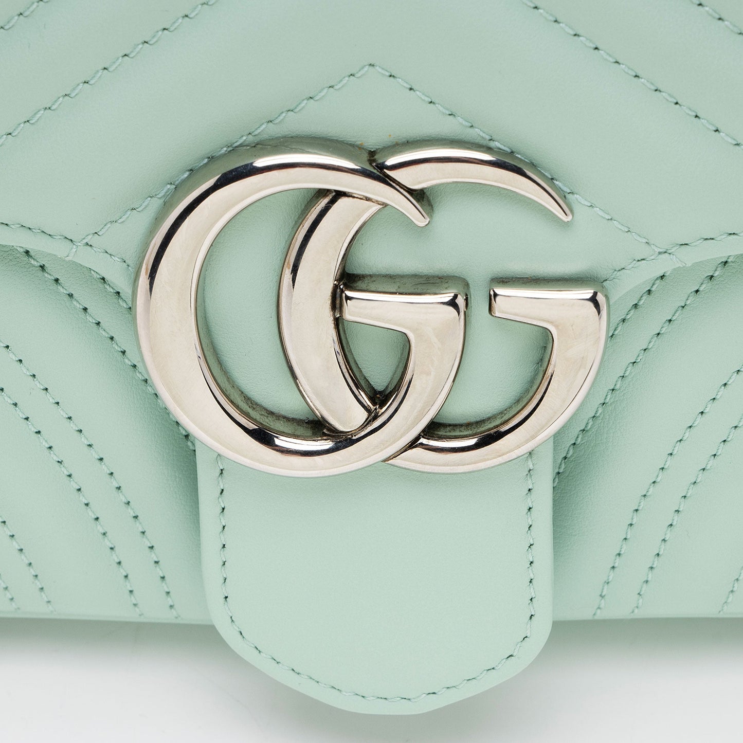 Gucci Matelasse Leather GG Marmont Small Flap Bag