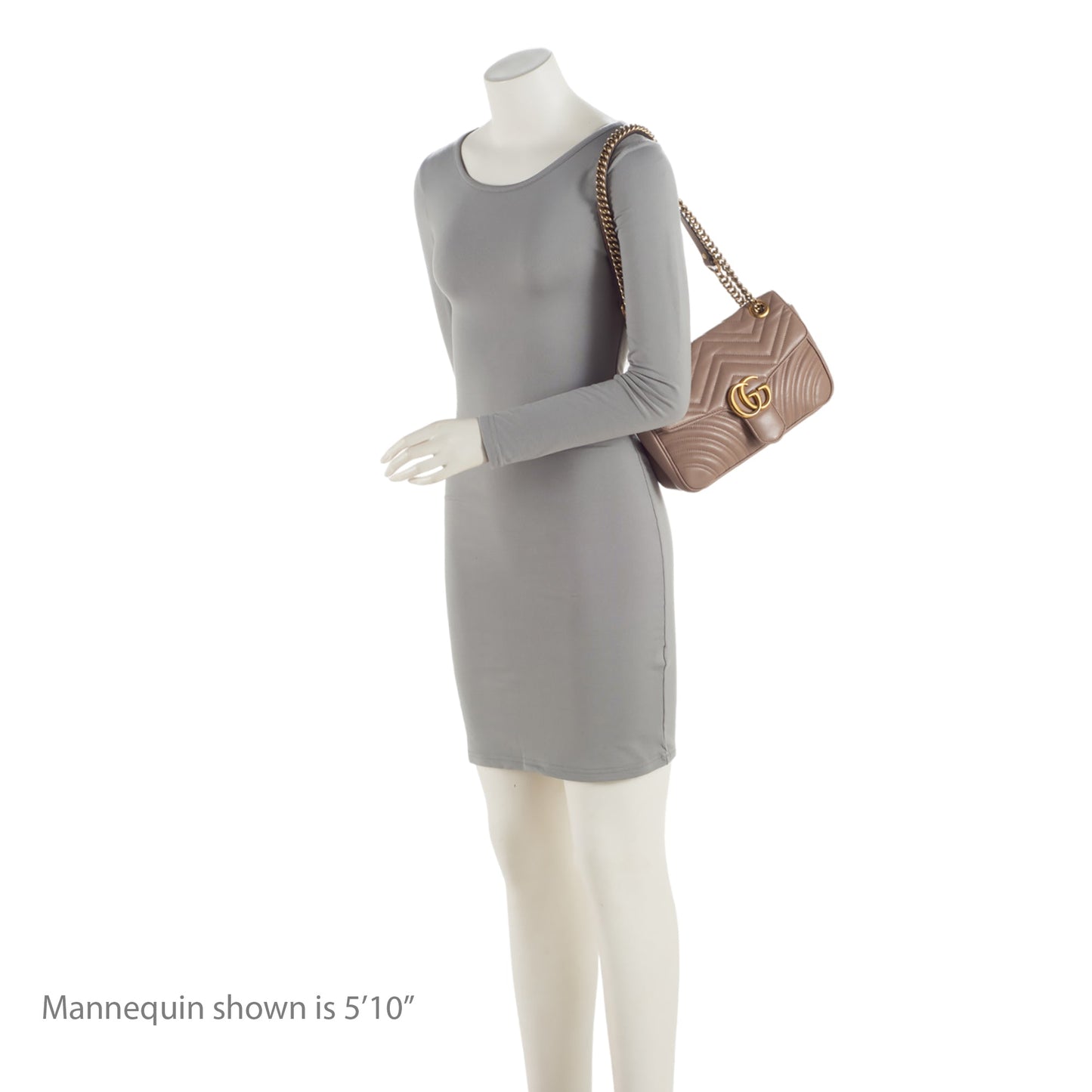 Gucci Matelasse Leather GG Marmont Small Flap Bag (SHF-V9wY7d)