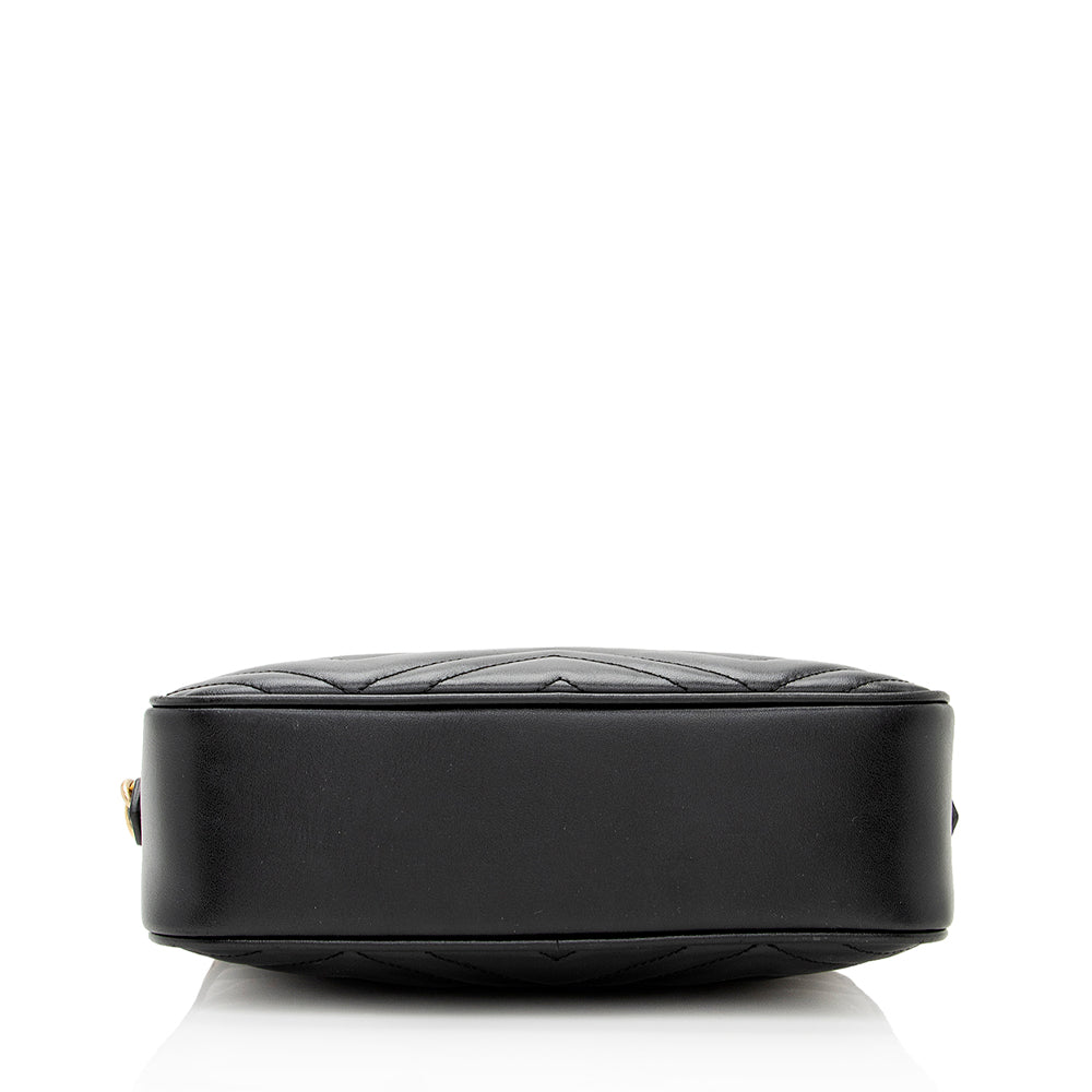 Gucci Matelasse Leather GG Marmont Small Shoulder Bag (SHF-19454)