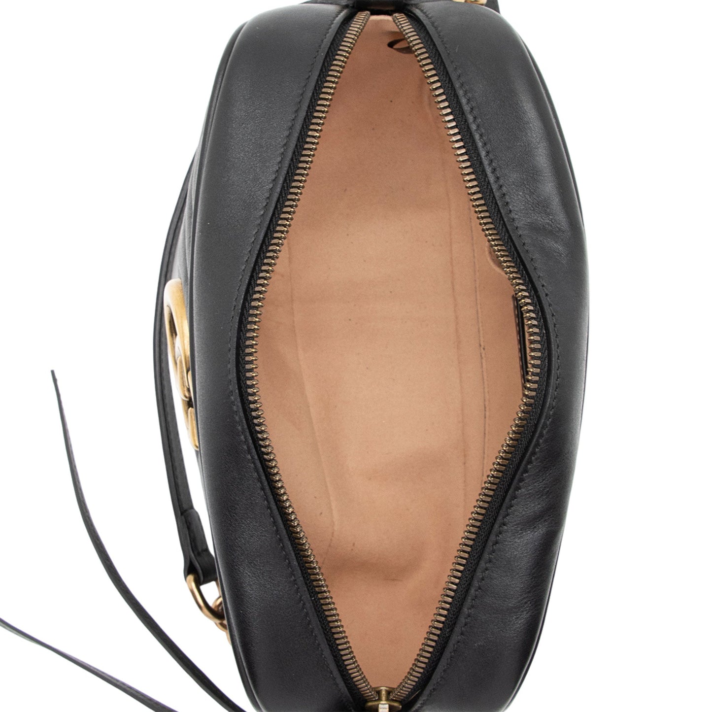 Gucci Matelasse Leather GG Marmont Small Shoulder Bag (SHF-yWuLoN)